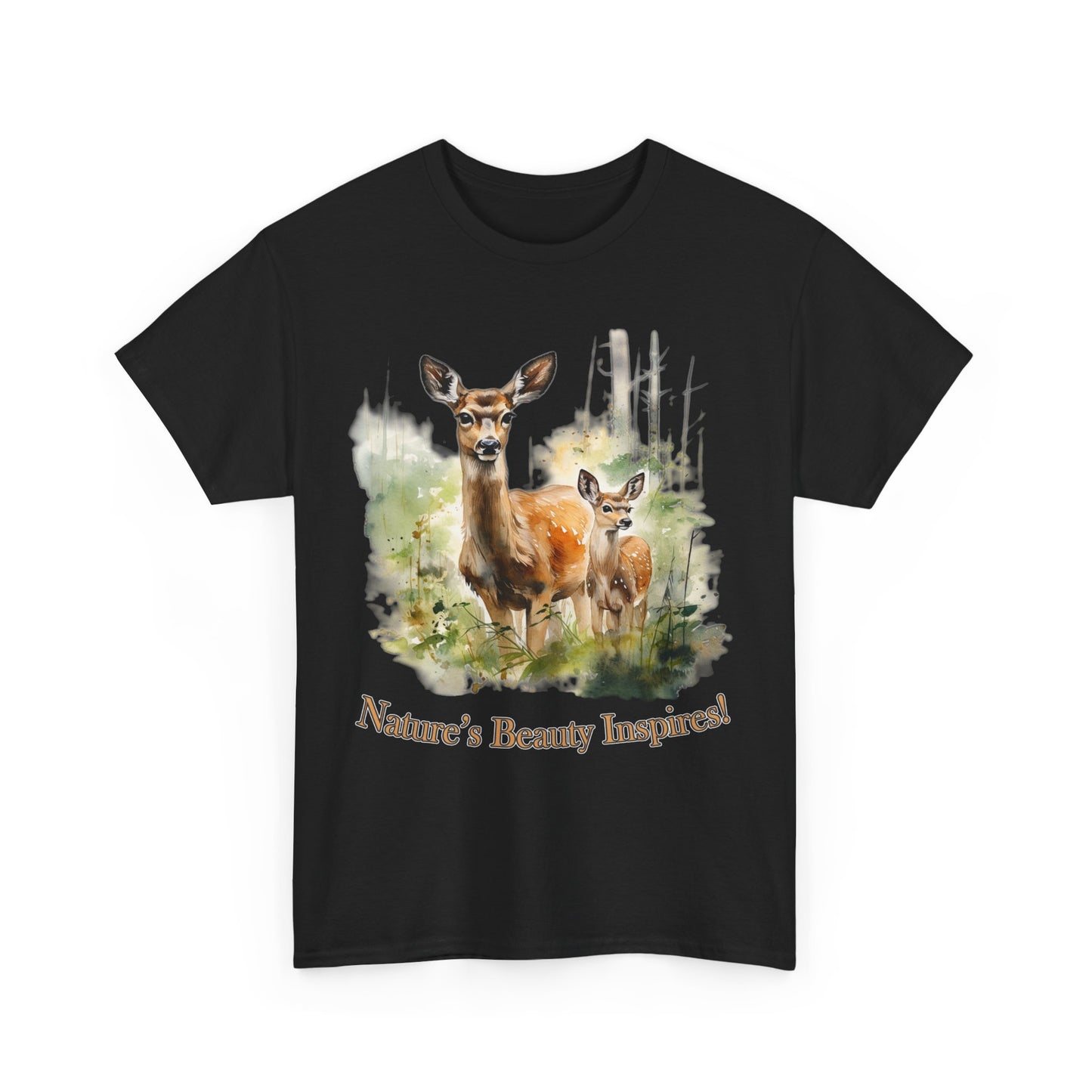 Nature's Beauty Inspires - Heavy Cotton Tee