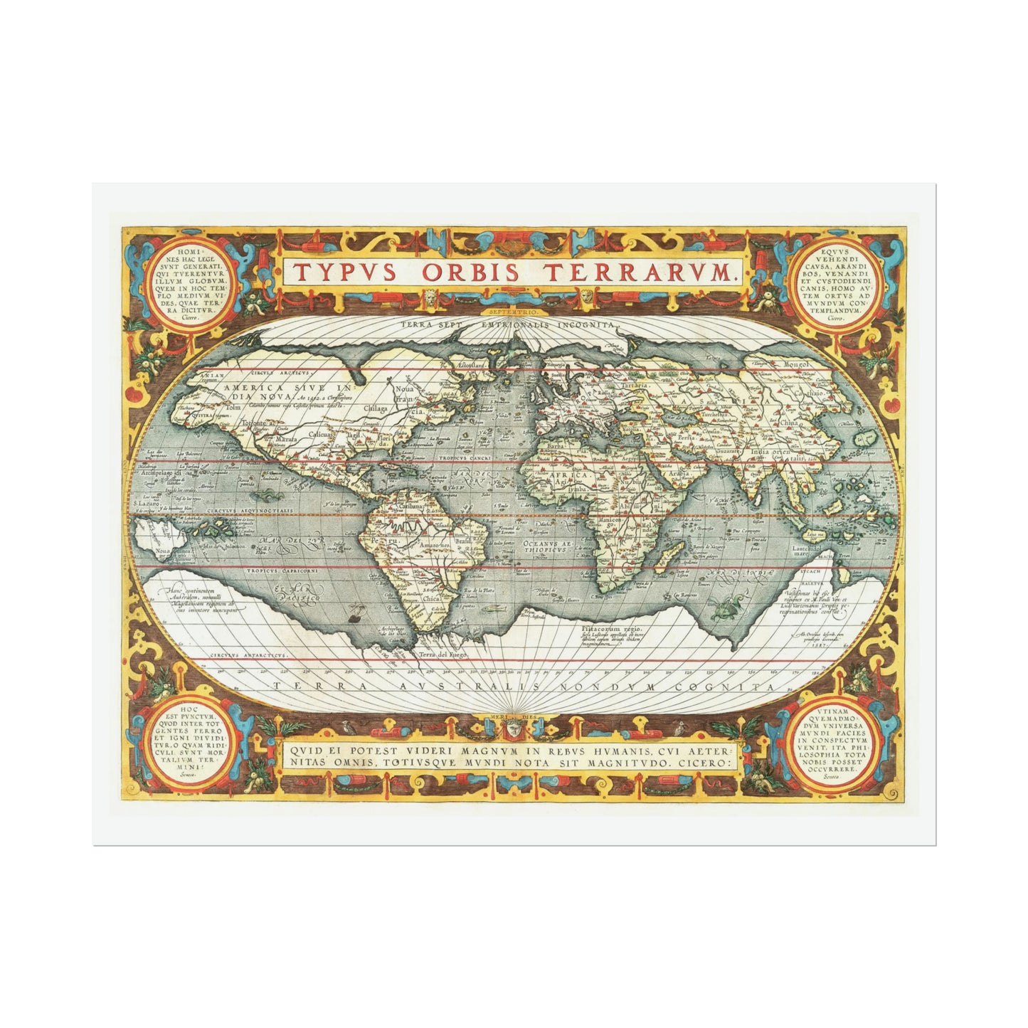 Vintage World Map 3 - Rolled Posters