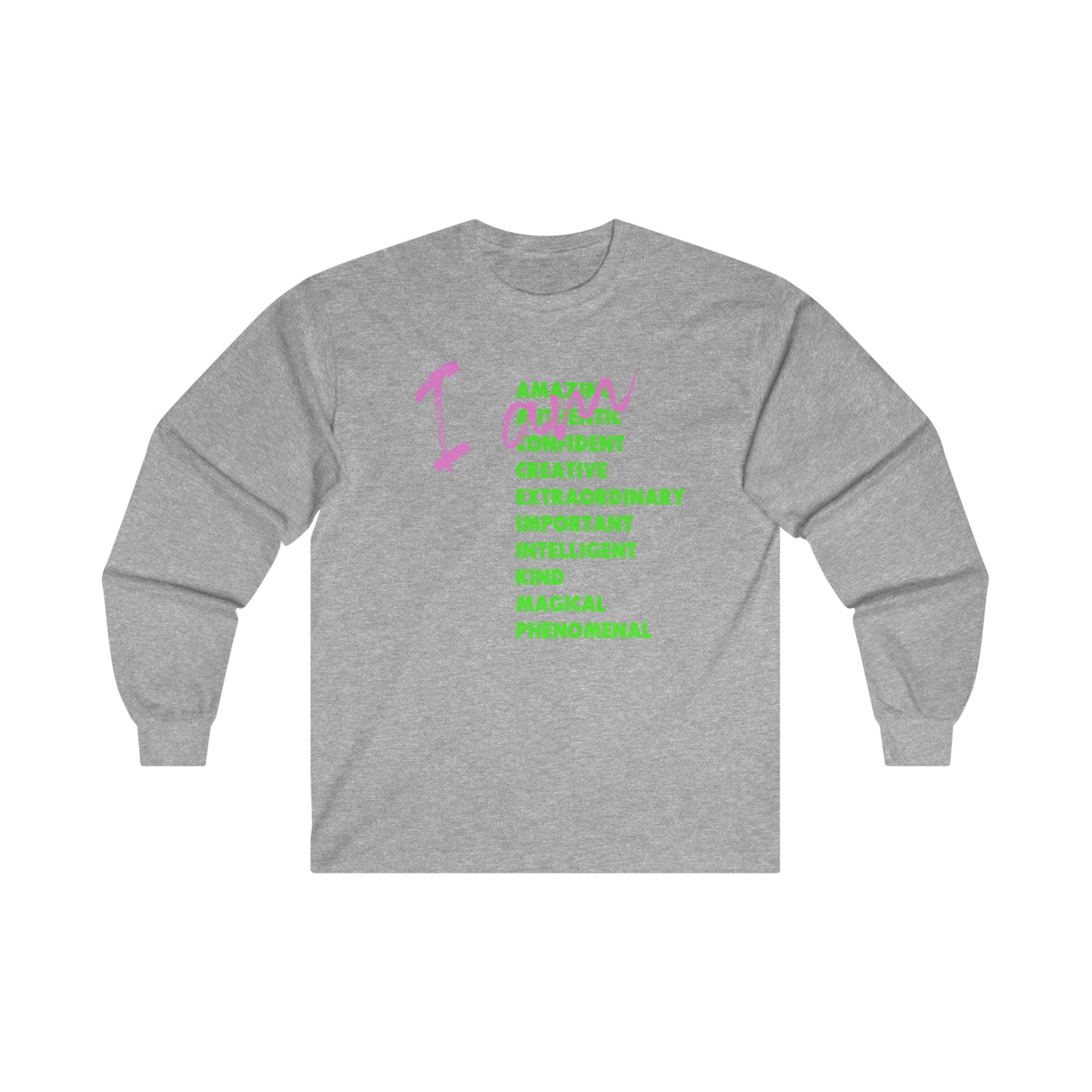 I am - Ultra Cotton Long Sleeve Tee