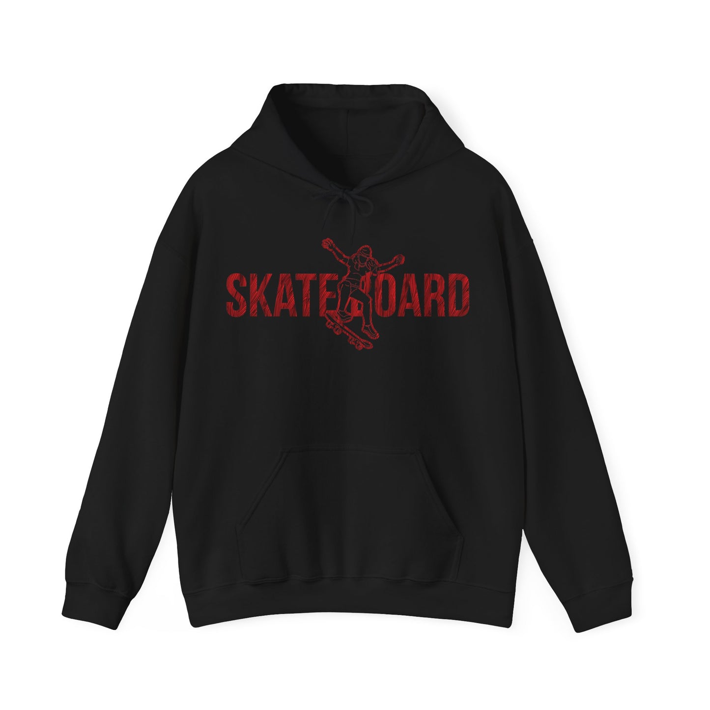 Skateboard Girl - Heavy Blend™ Hooded Sweatshirt