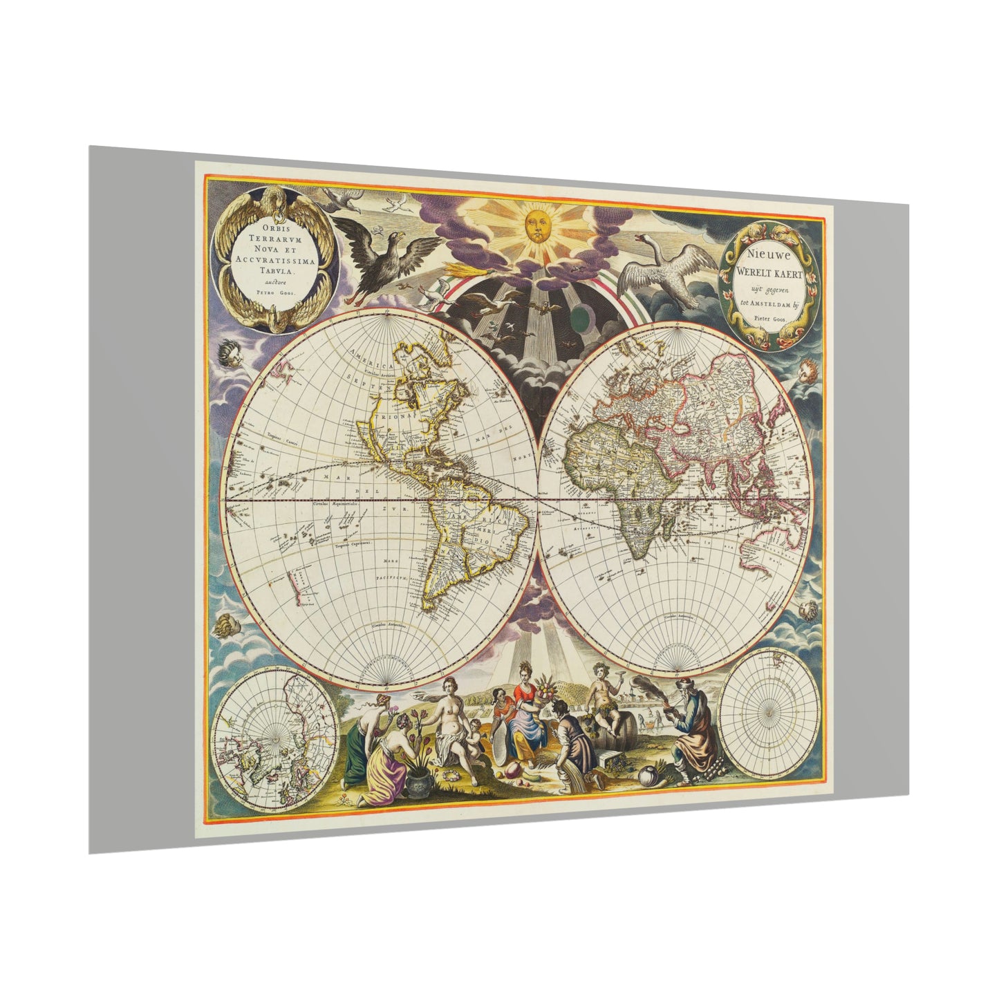 Vintage World Map 2 - Rolled Posters