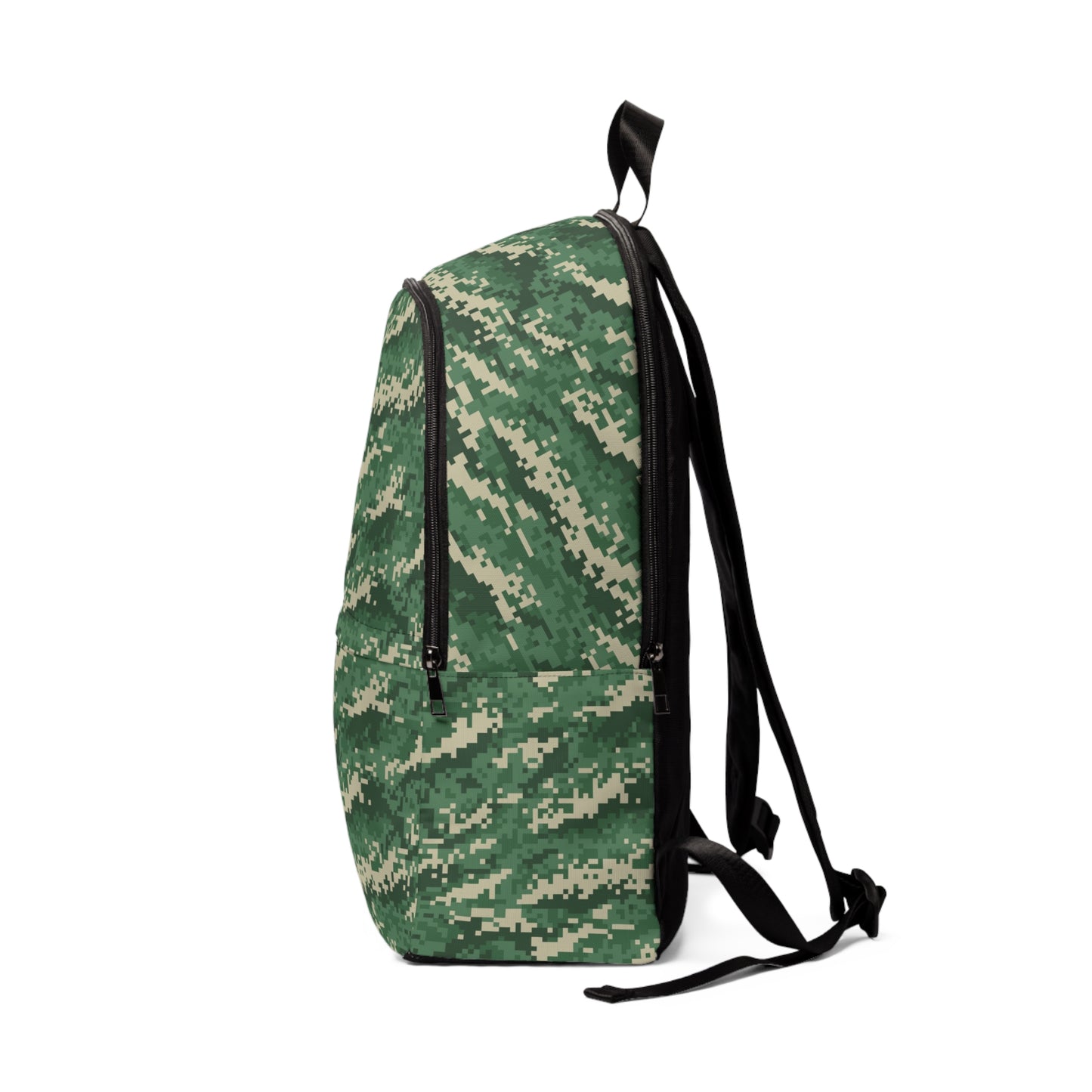 Green Camo - Fabric Backpack