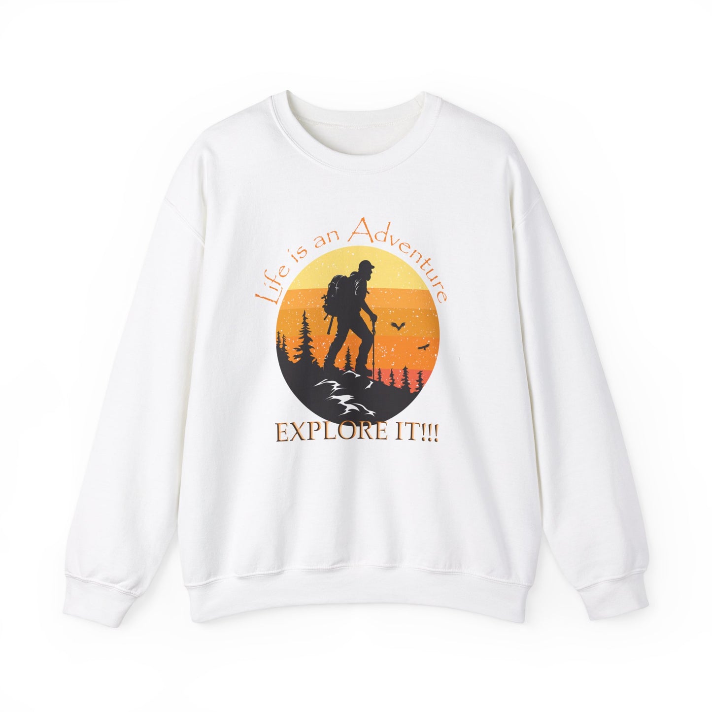 Life is an Adventure 2 - Heavy Blend™ Crewneck Sweatshirt