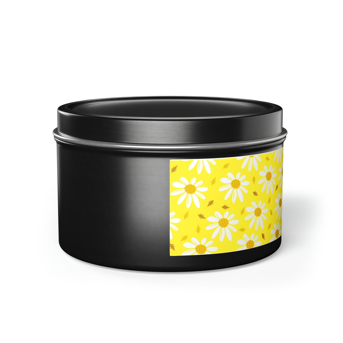 Daisies Yellow - Scented Tin Candles