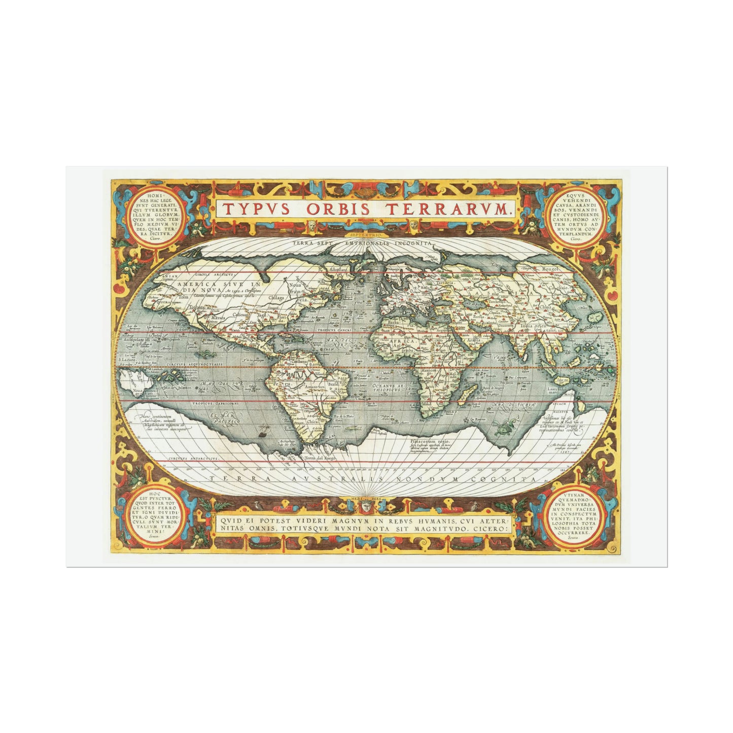 Vintage World Map 3 - Rolled Posters