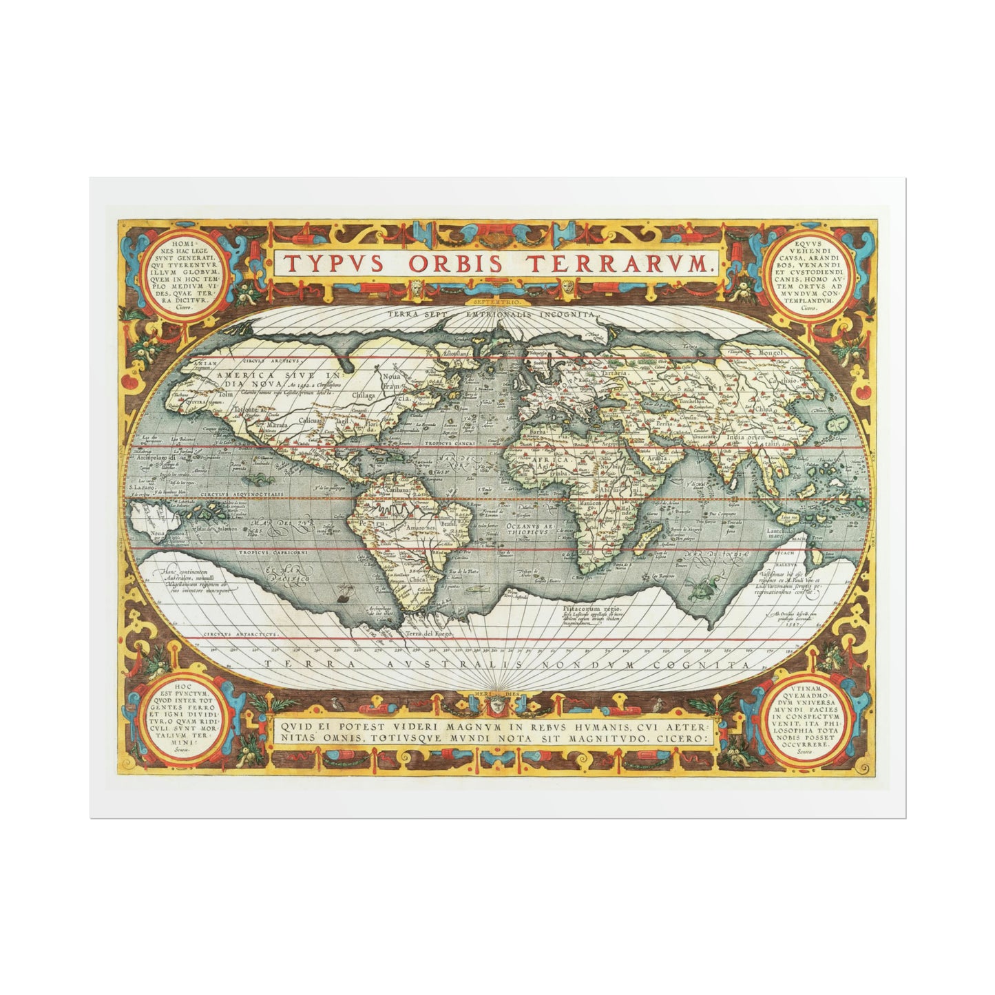 Vintage World Map 3 - Rolled Posters