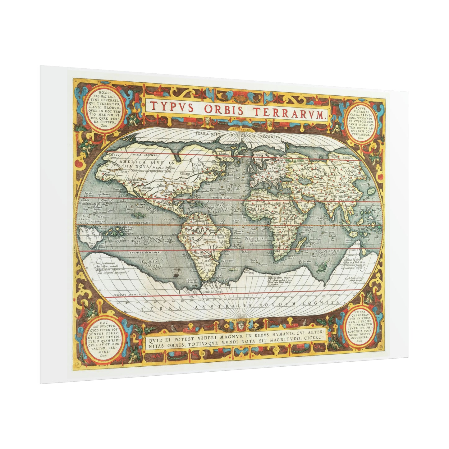 Vintage World Map 3 - Rolled Posters