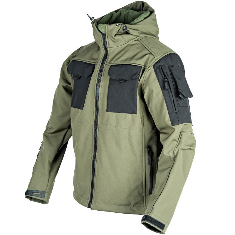 Soft-Shell Tactical Windbreaker Jacket