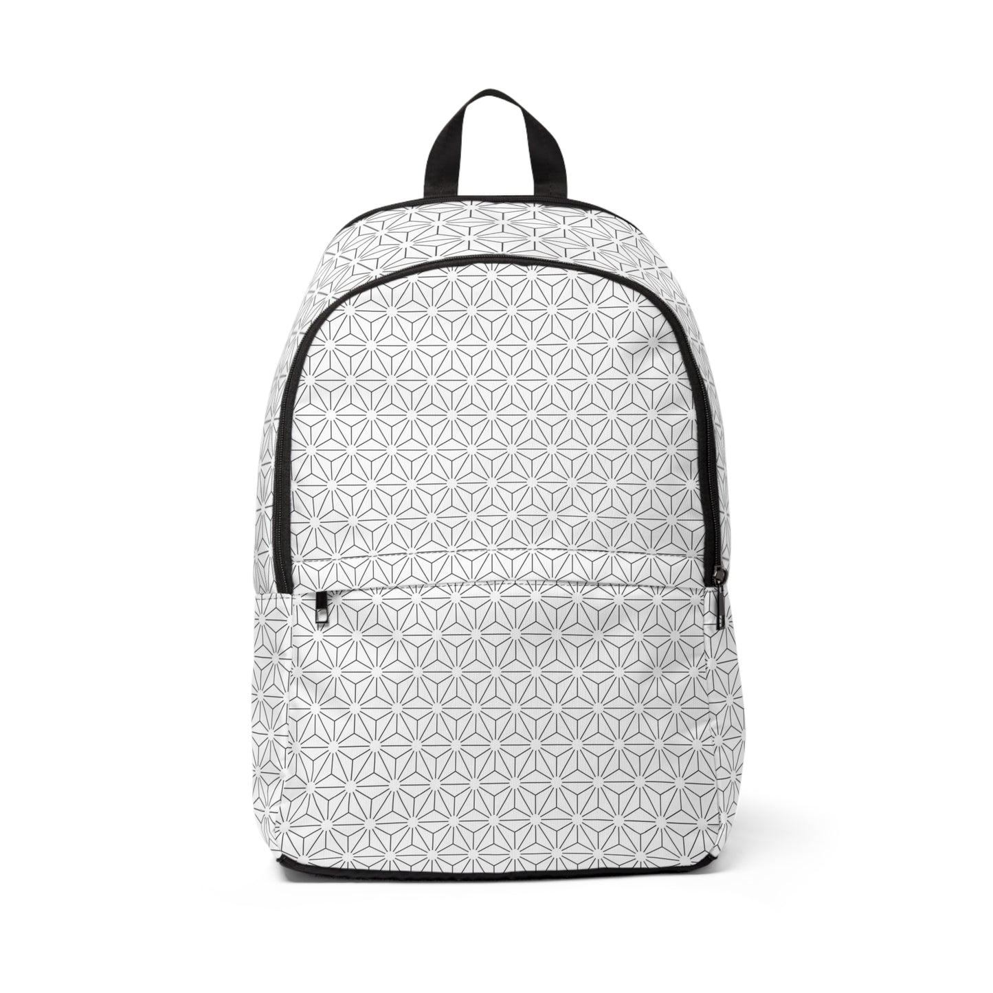 Geometric Pattern - Fabric Backpack