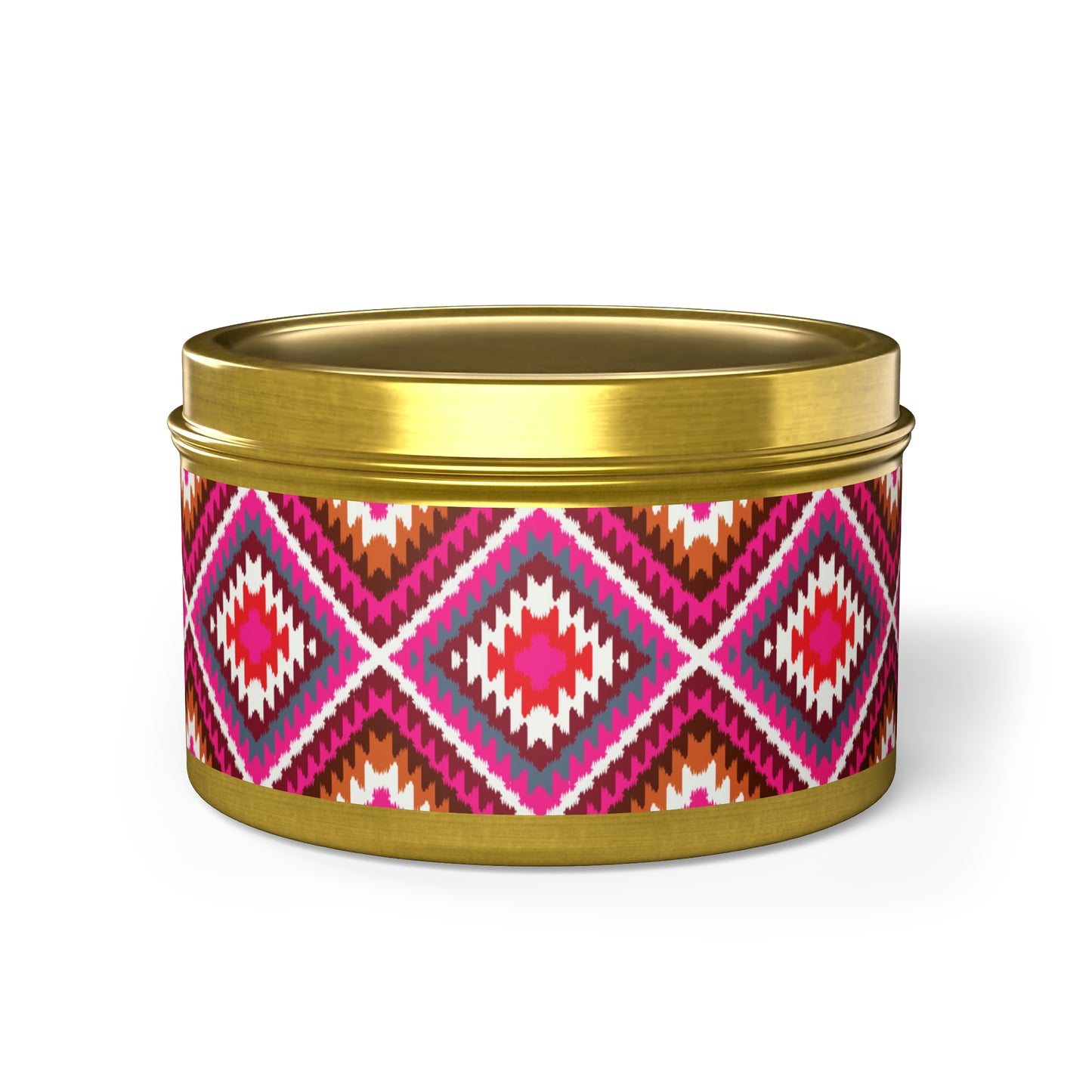 Navajo Pattern- Scented Tin Candles