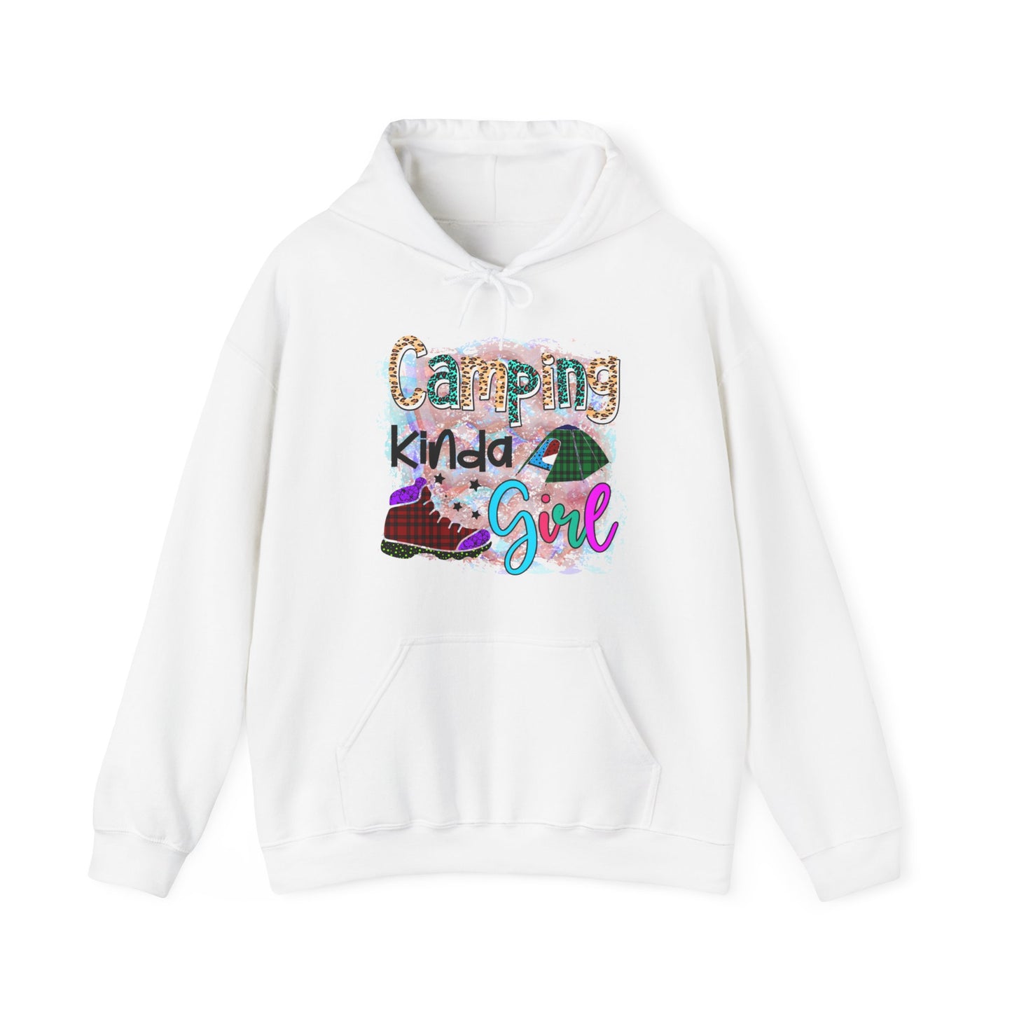 Camping Kinda Girl 2 - Heavy Blend™ Hooded Sweatshirt