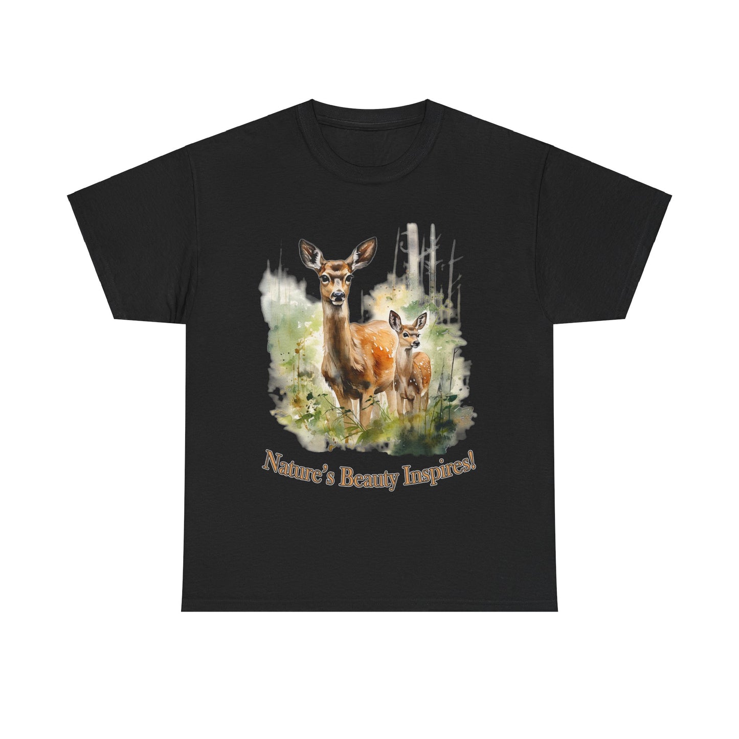 Nature's Beauty Inspires - Heavy Cotton Tee