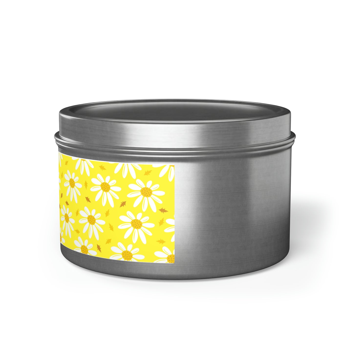 Daisies Yellow - Scented Tin Candles