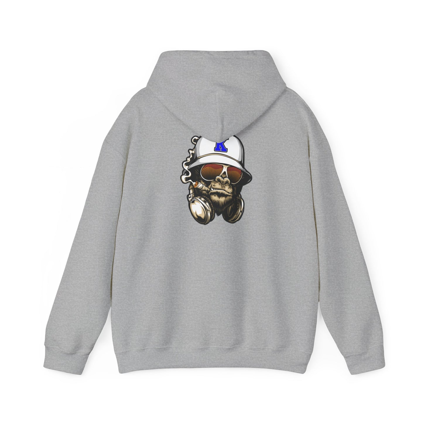 Gorilla Smoking (K) - Heavy Blend™ Hooded Sweatshirt