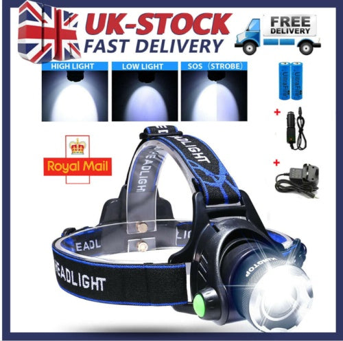 T6 USB Rechargeable Zoom Headlamp