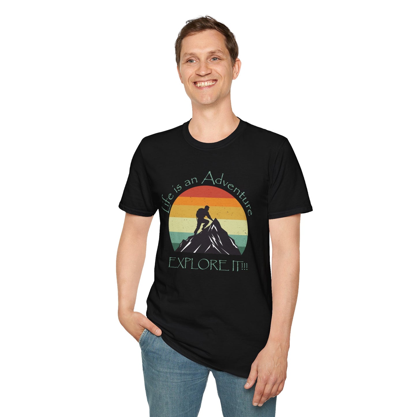 Life is an Adventure - Softstyle T-Shirt