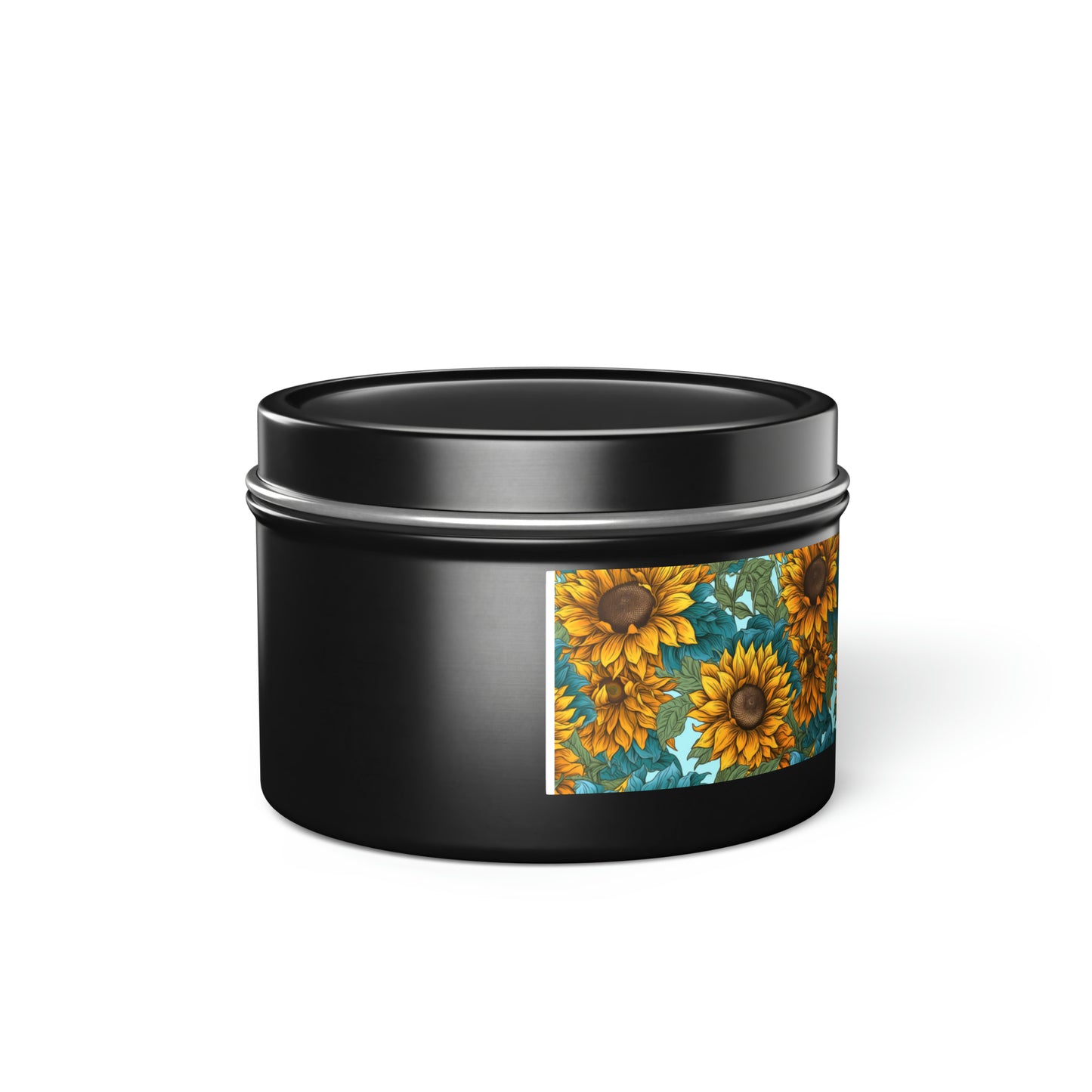 Sunflowers - Scented Tin Candles