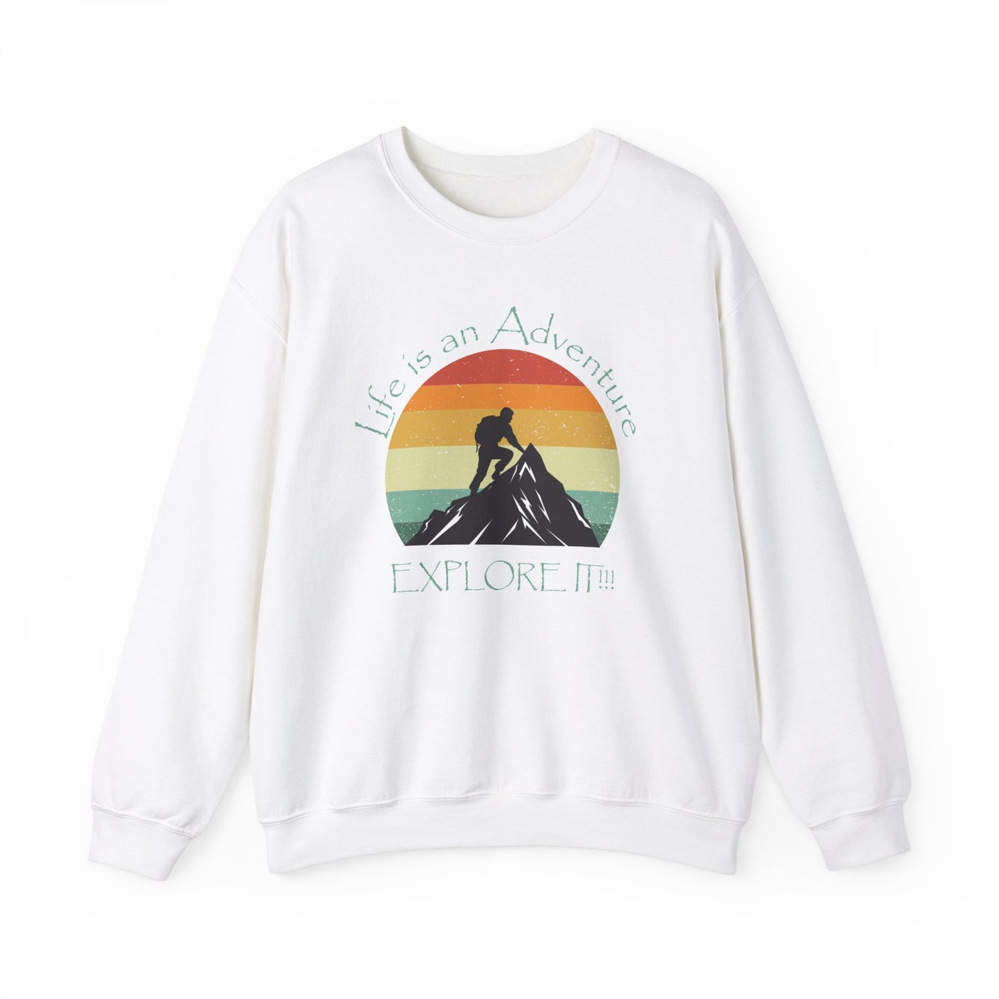 Life is an Adventure - Heavy Blend™ Crewneck Sweatshirt