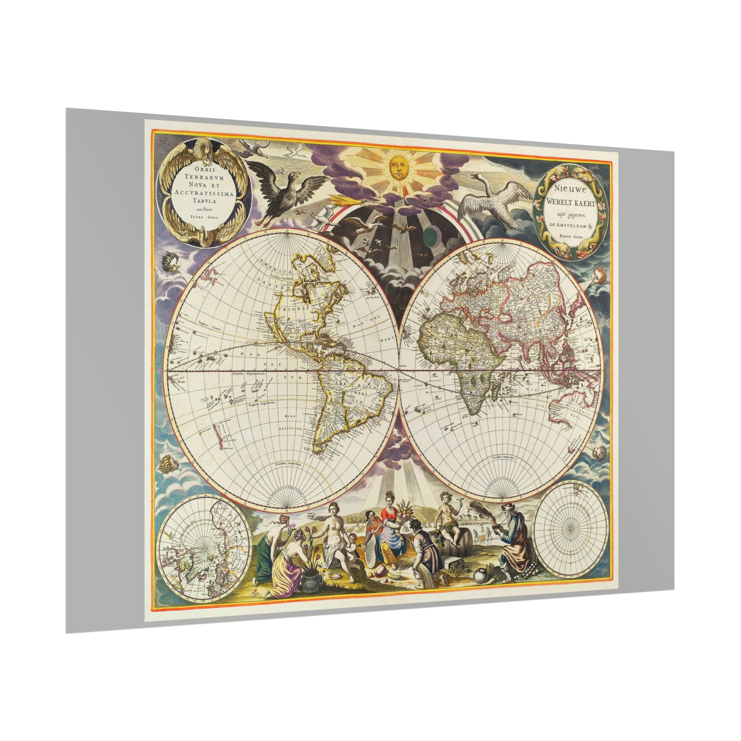 Vintage World Map 2 - Rolled Posters