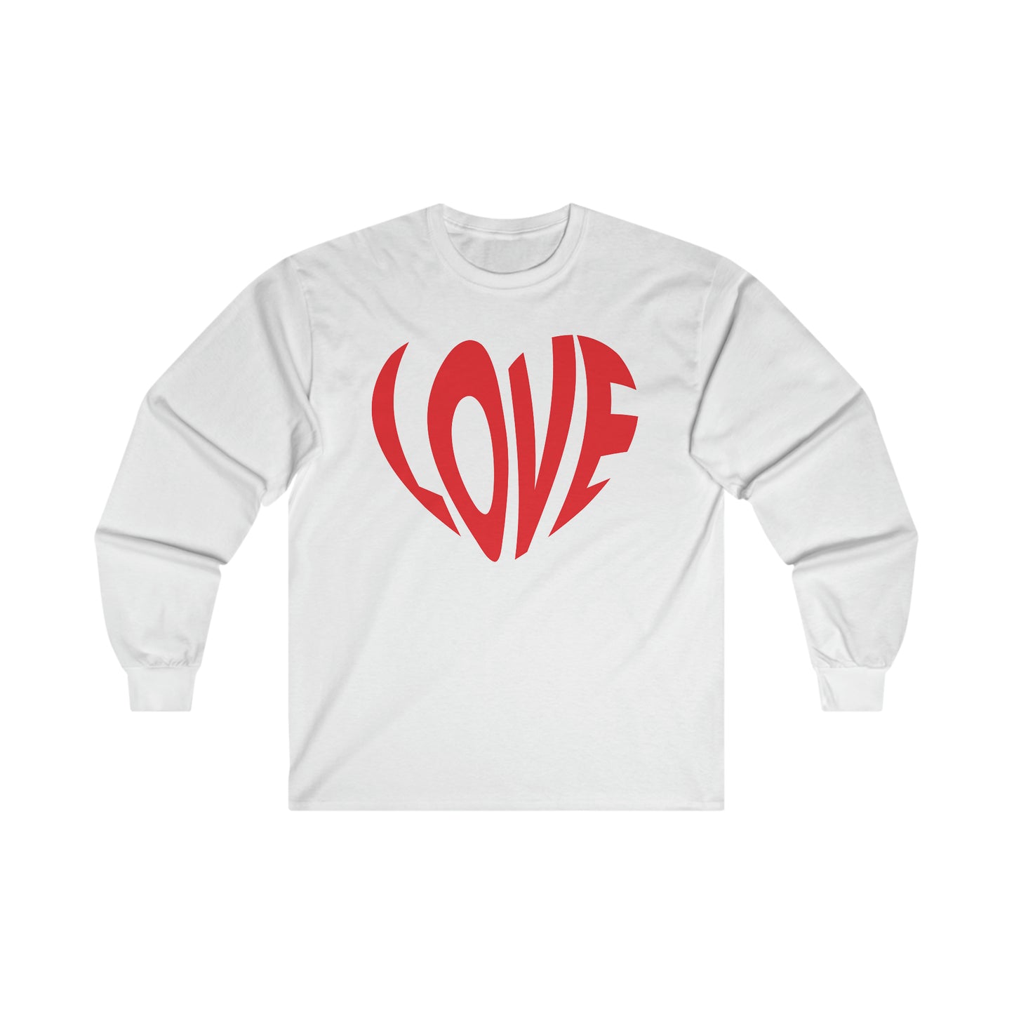 Love Heart - Ultra Cotton Long Sleeve Tee