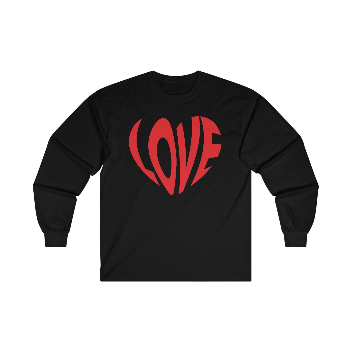 Love Heart - Ultra Cotton Long Sleeve Tee