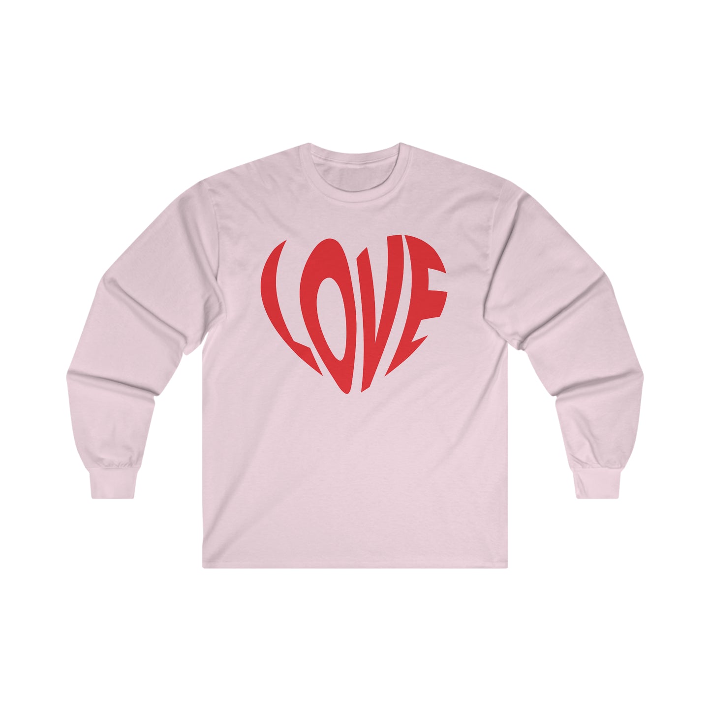 Love Heart - Ultra Cotton Long Sleeve Tee