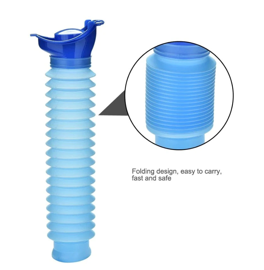 Unisex Portable Urinal Travel Camping Car Toilet Pee Bottle Emergency Kit