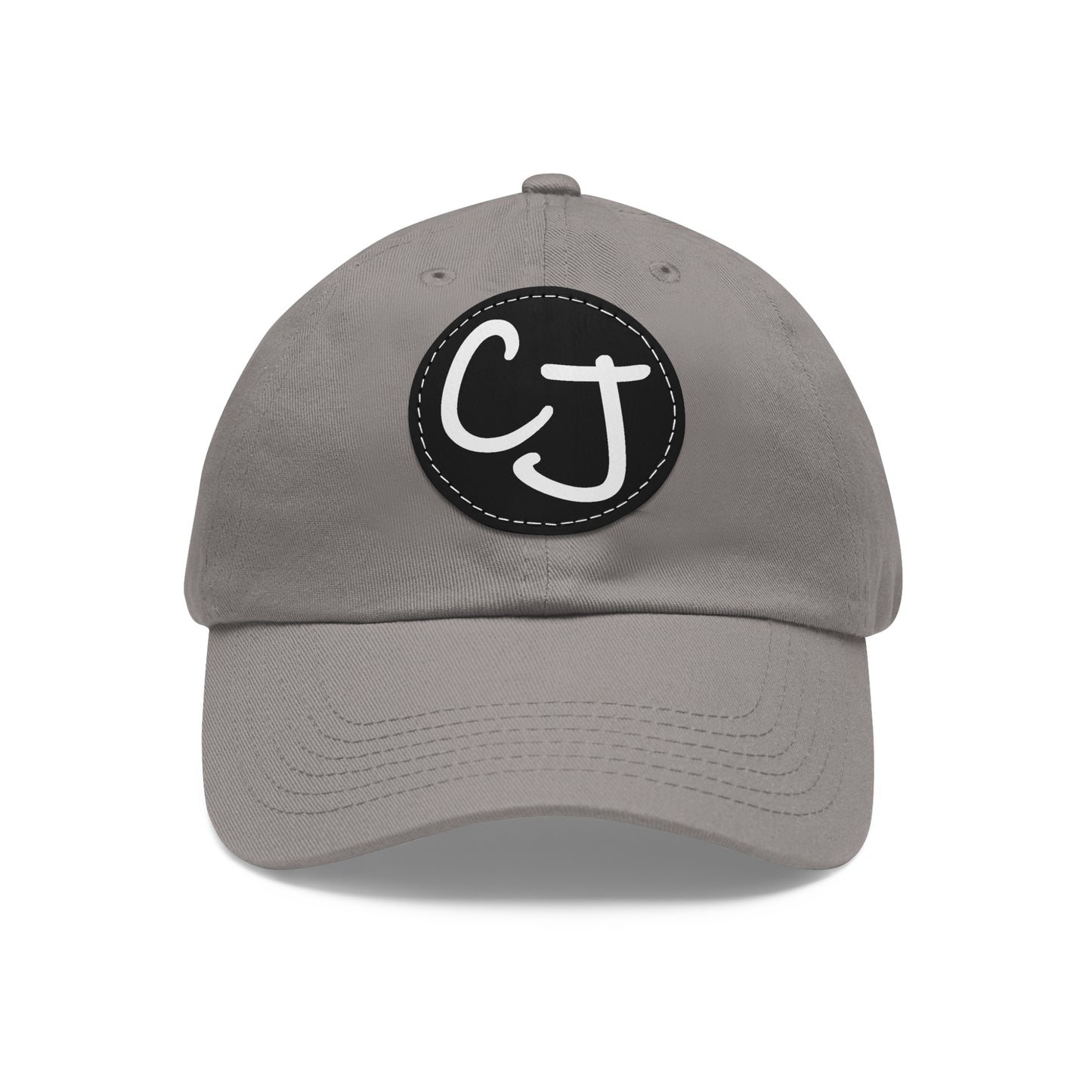 CJ - Hat with Round Leather Patch