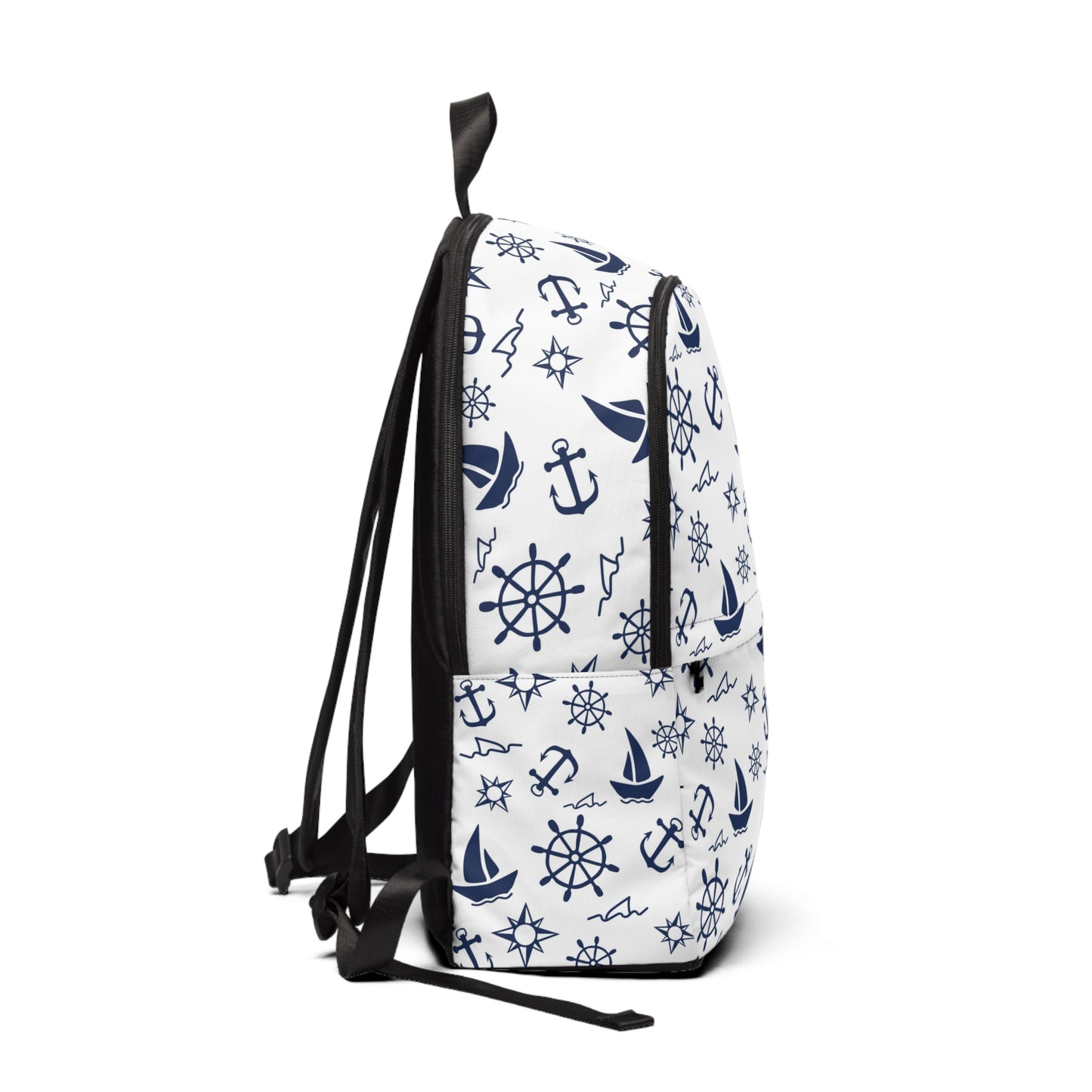 Nautical Pattern - Fabric Backpack