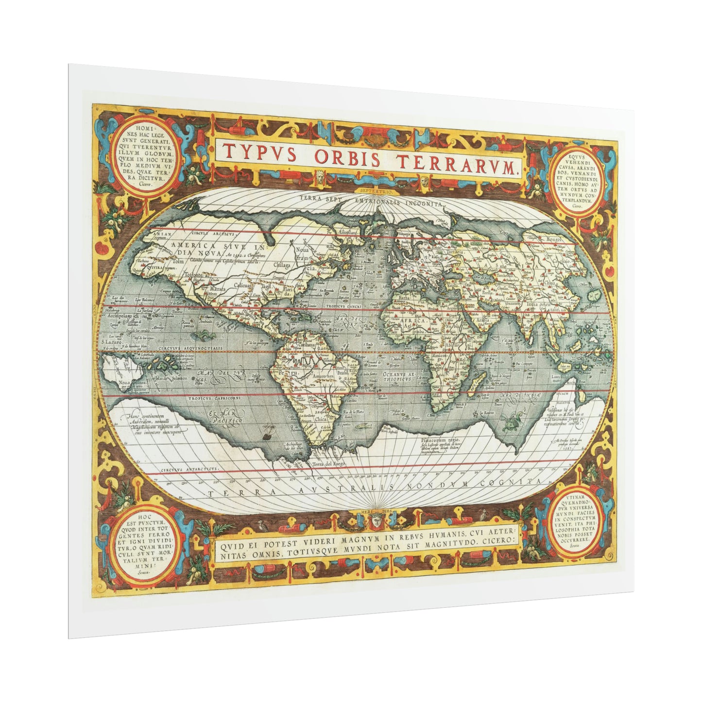 Vintage World Map 3 - Rolled Posters