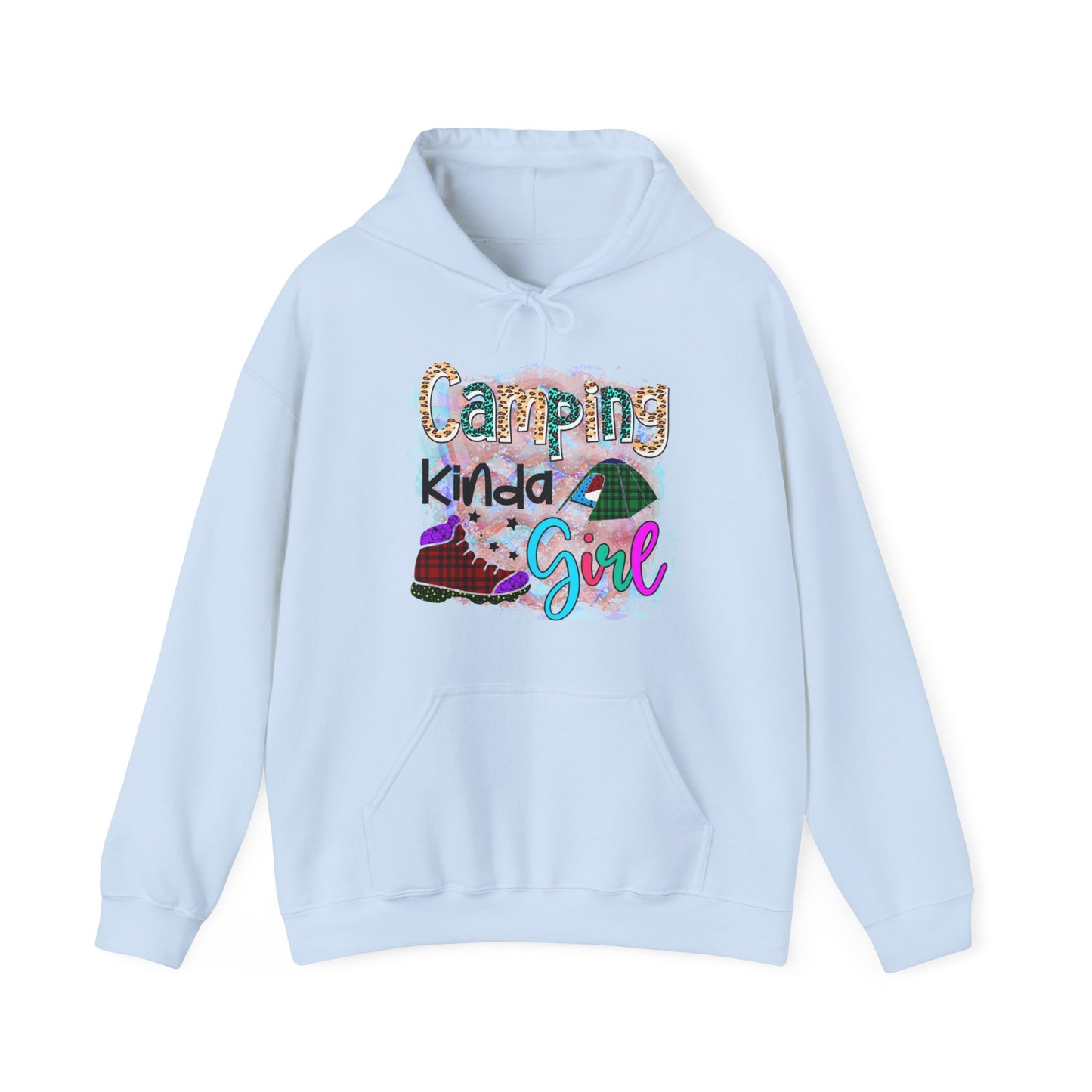 Camping Kinda Girl 2 - Heavy Blend™ Hooded Sweatshirt