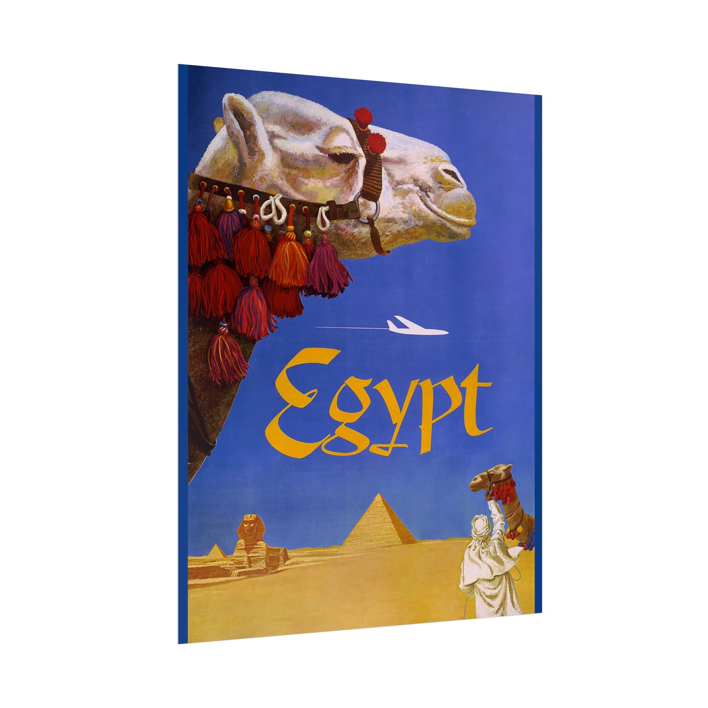 Vintage Travel Poster - Egypt - Rolled Poster