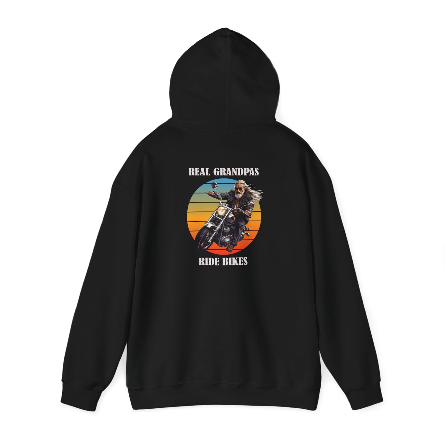 Grandpa Biker - Heavy Blend™ Hooded Sweatshirt