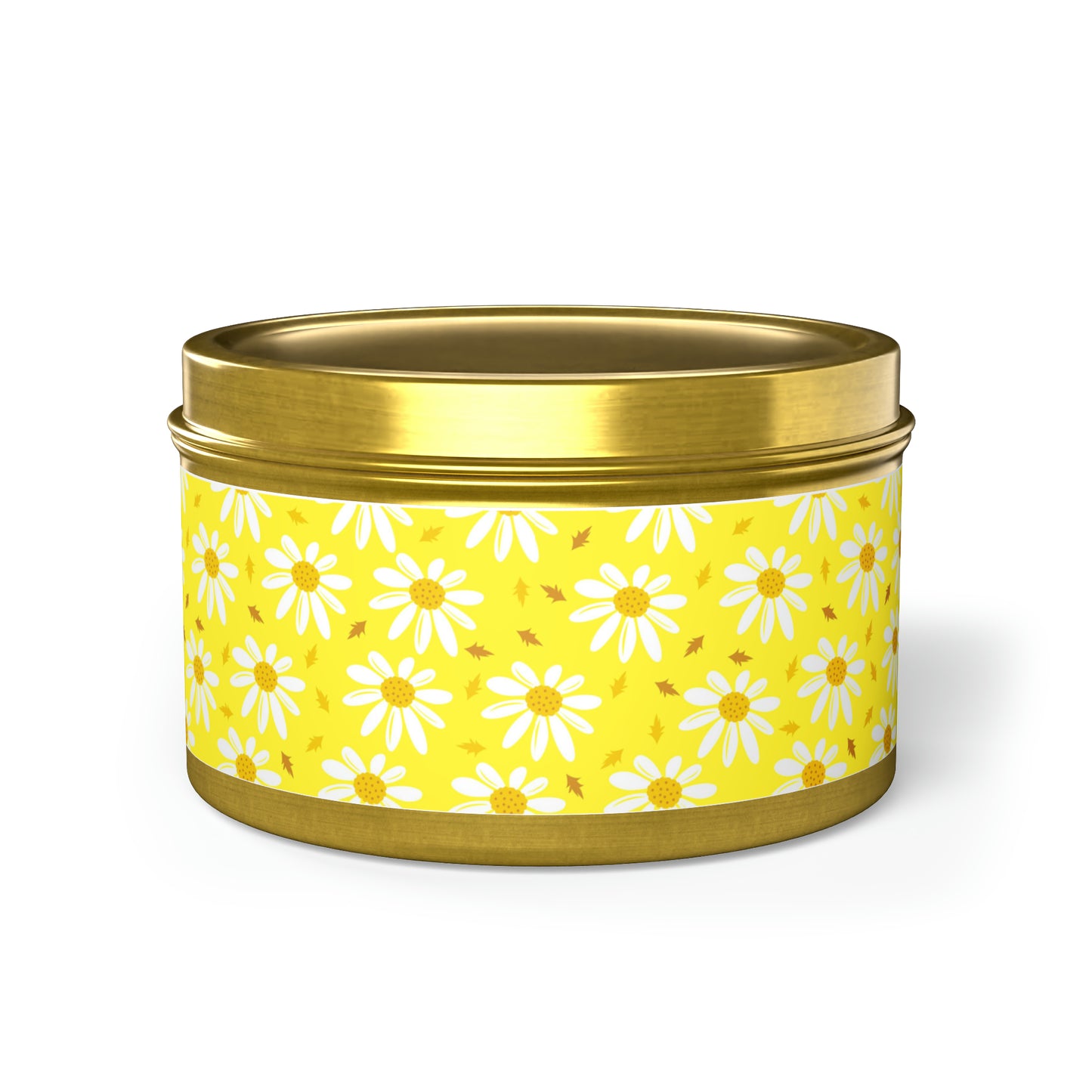 Daisies Yellow - Scented Tin Candles