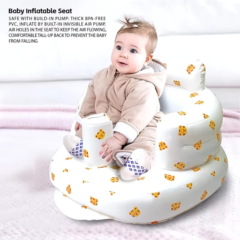 Baby Sitting Bath Stool, Anti-Fall Portable Chair, 