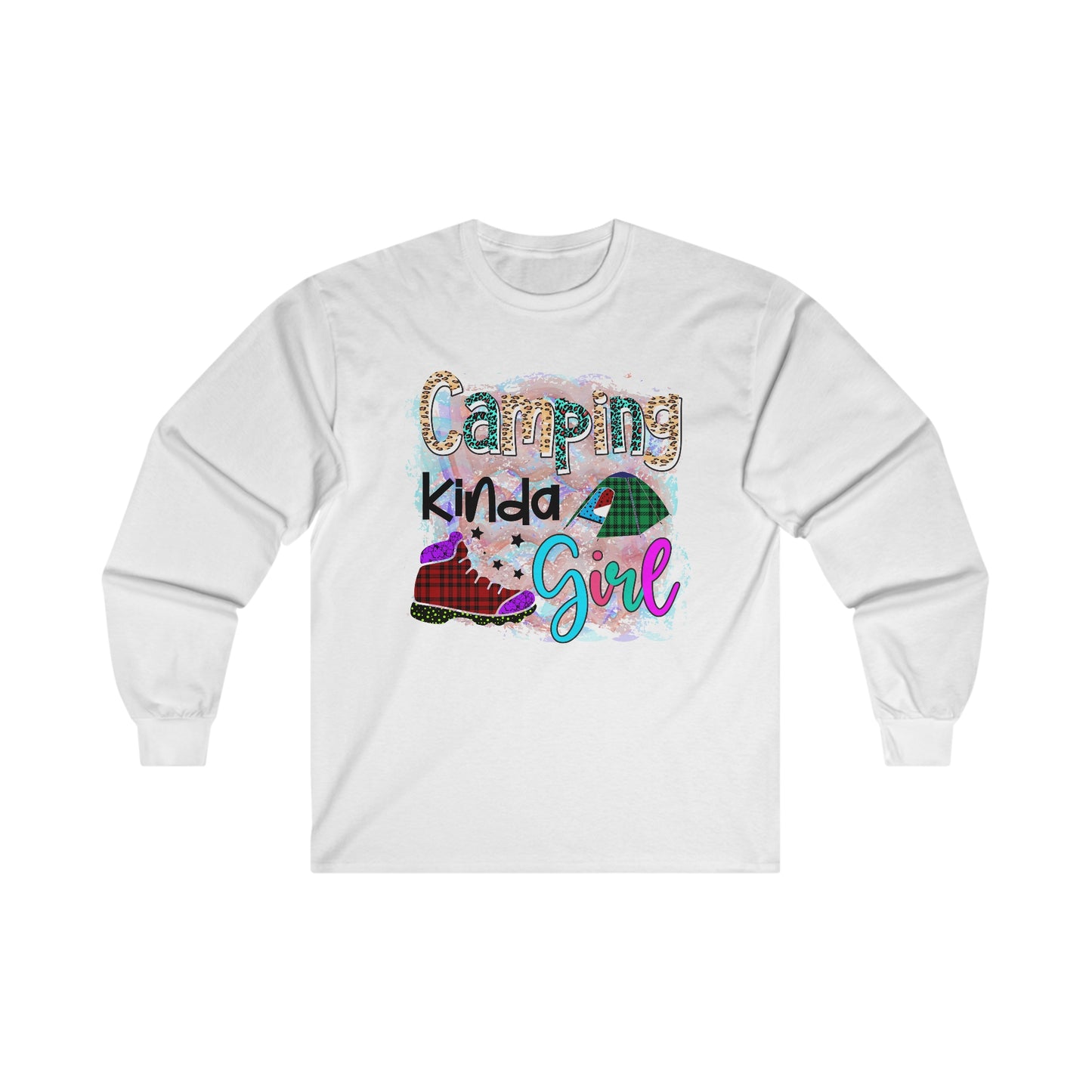 Camping Kinda Girl 2 - Ultra Cotton Long Sleeve Tee