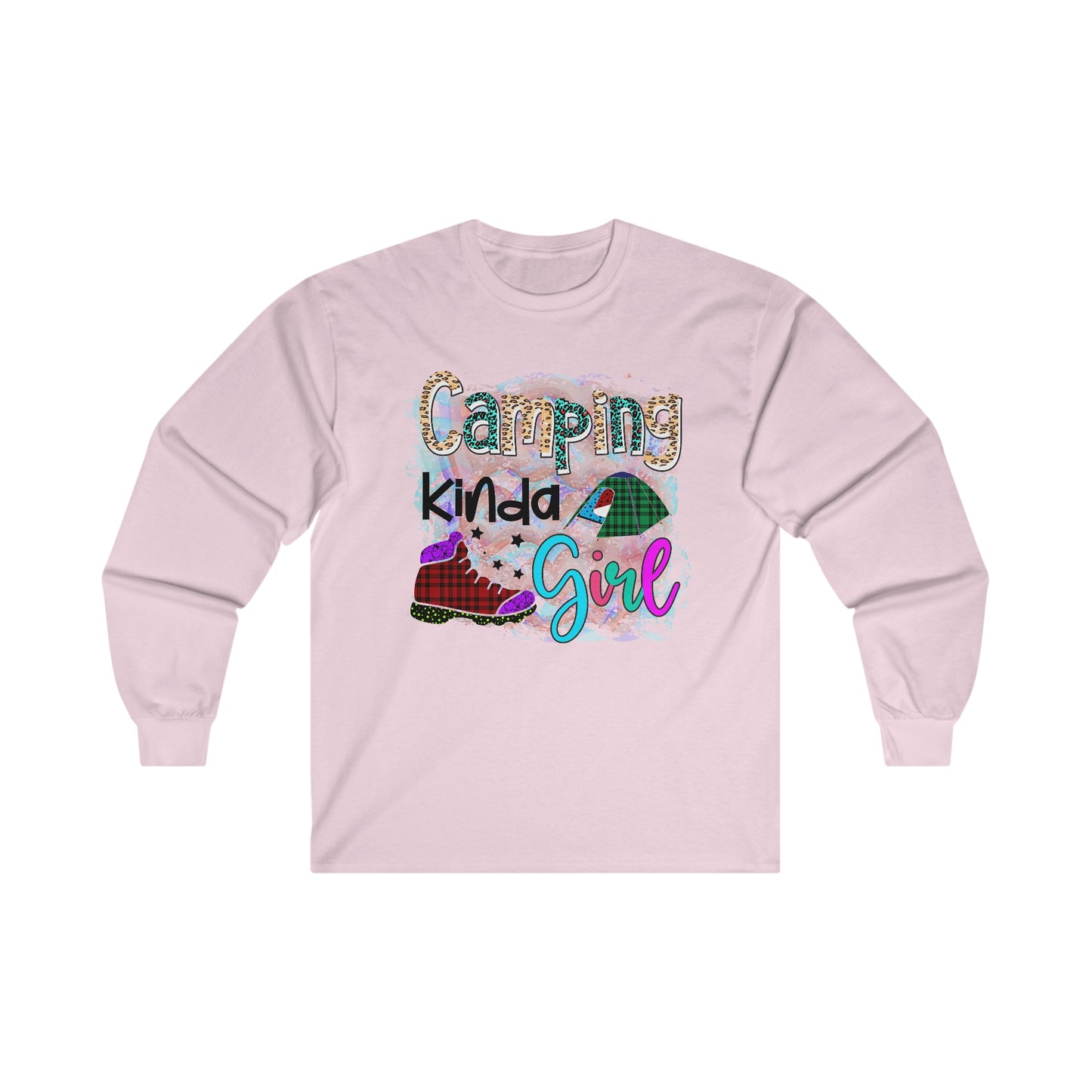 Camping Kinda Girl 2 - Ultra Cotton Long Sleeve Tee