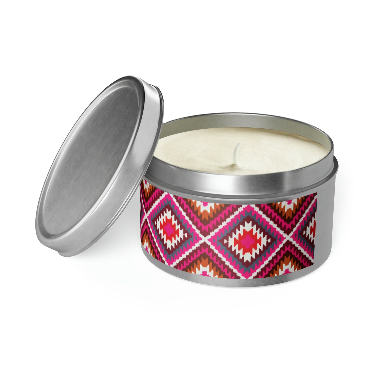 Navajo Pattern- Scented Tin Candles