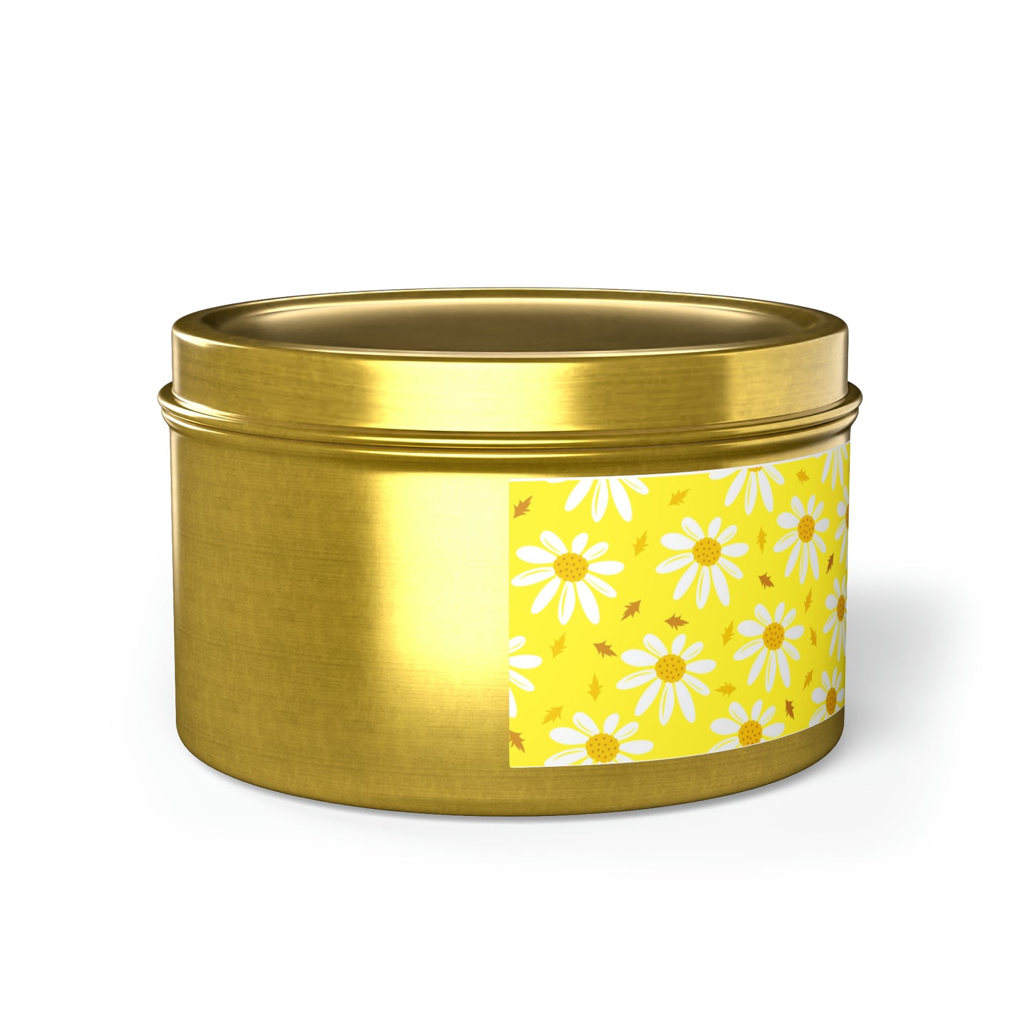 Daisies Yellow - Scented Tin Candles