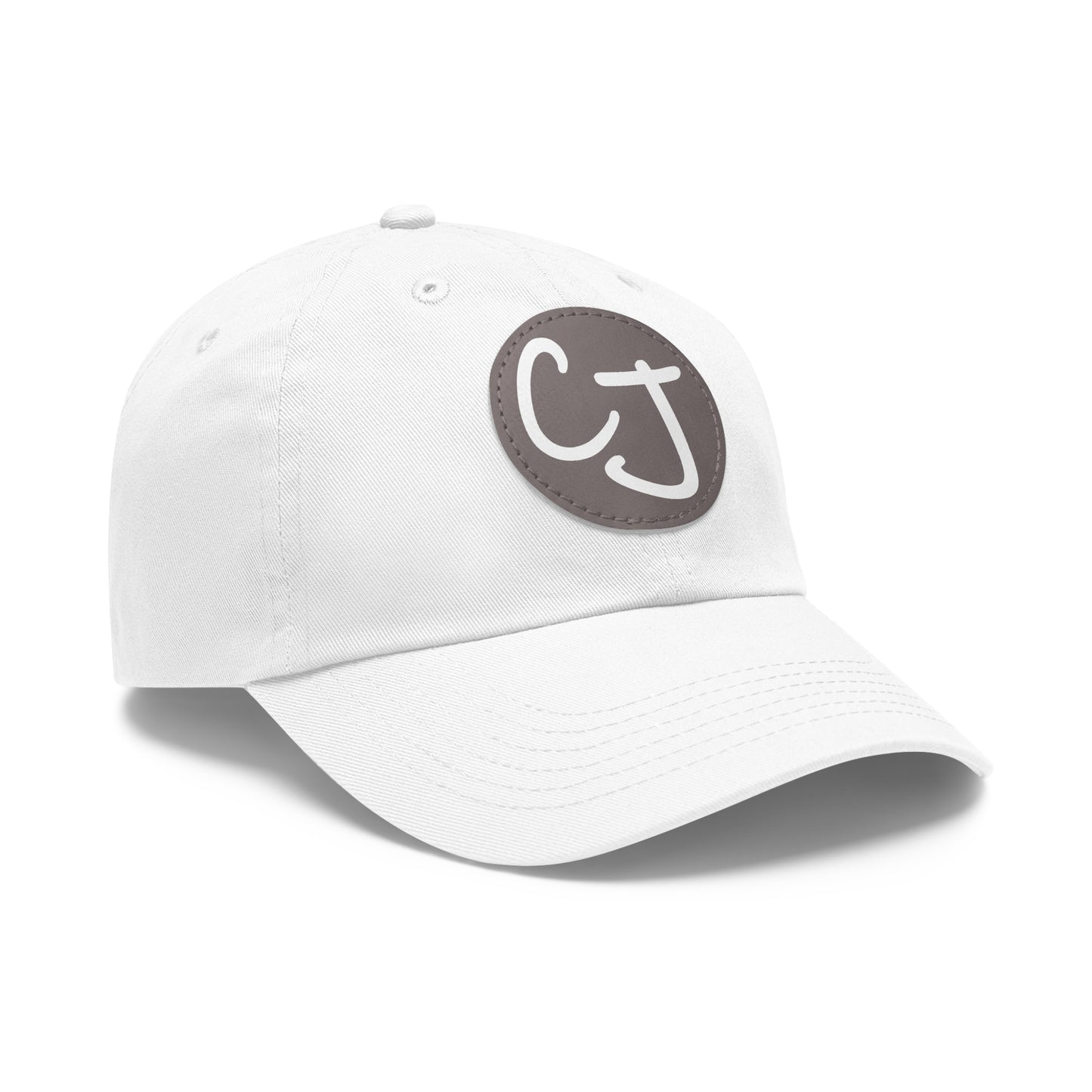 CJ - Hat with Round Leather Patch