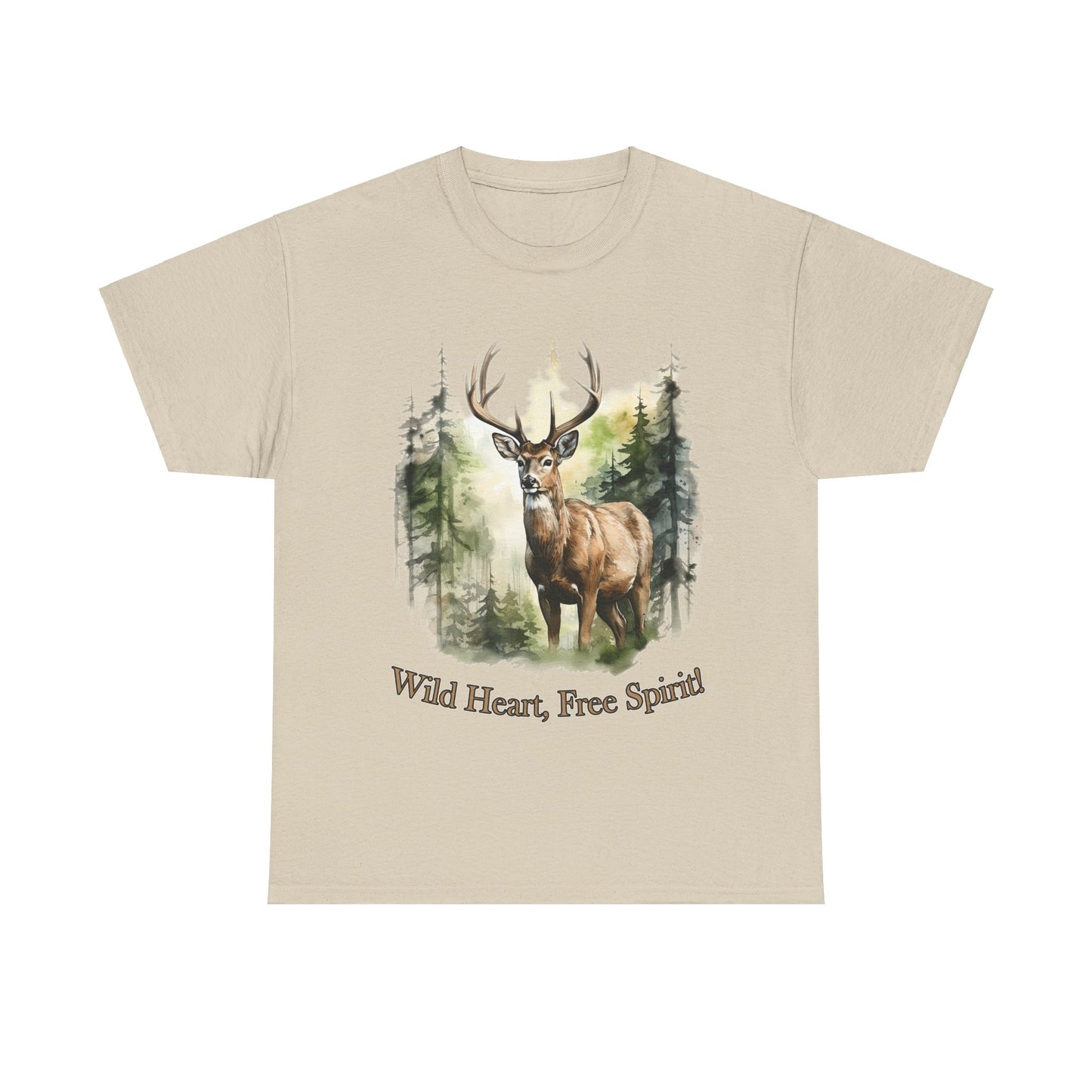 Wild Heart, Free Spirit - Heavy Cotton Tee