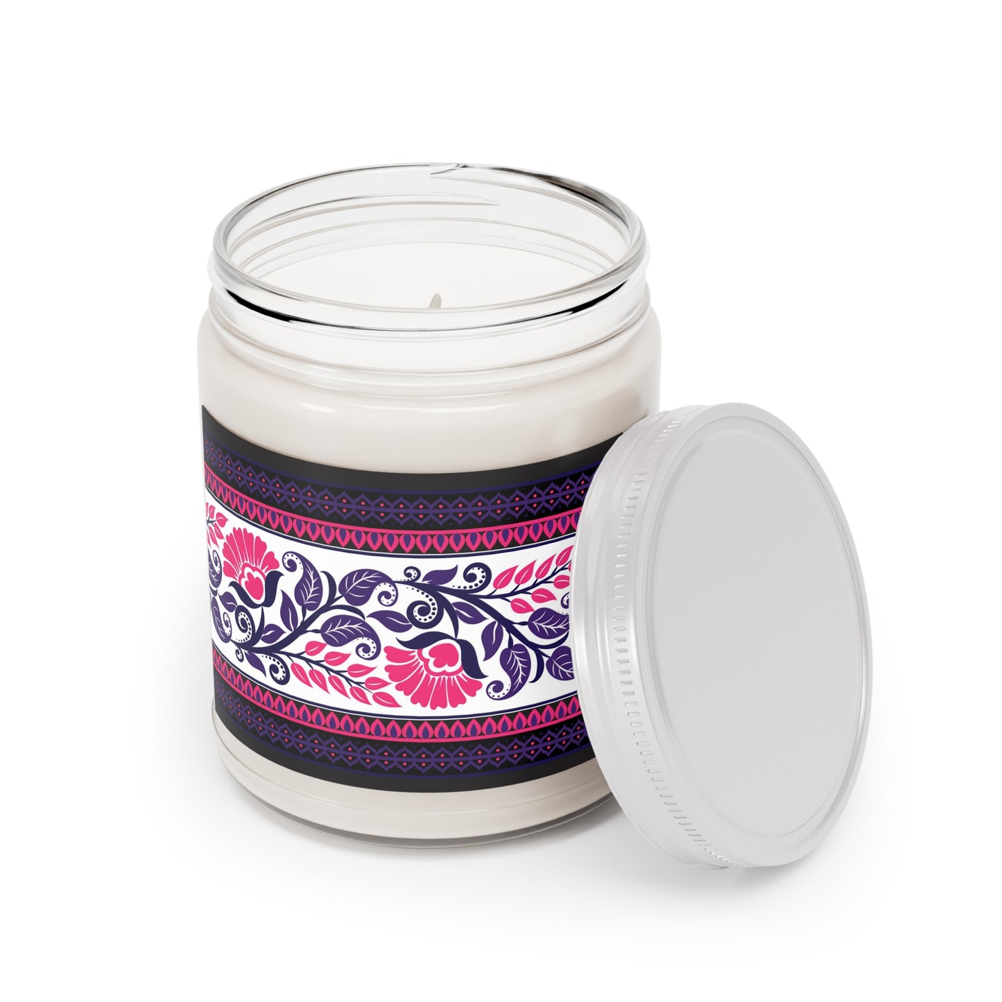 Floral Pattern - Scented Candles, 9oz