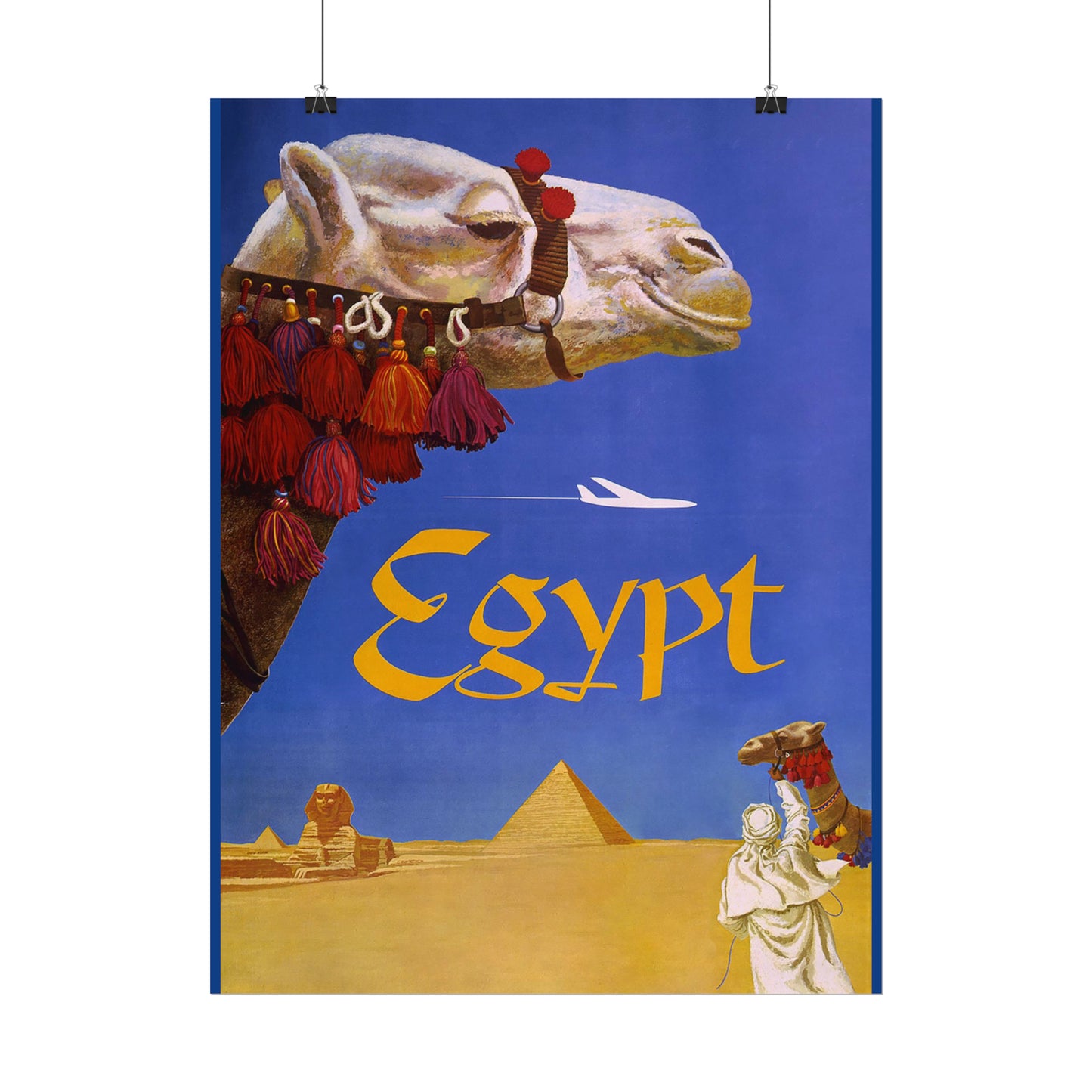 Vintage Travel Poster - Egypt - Rolled Poster