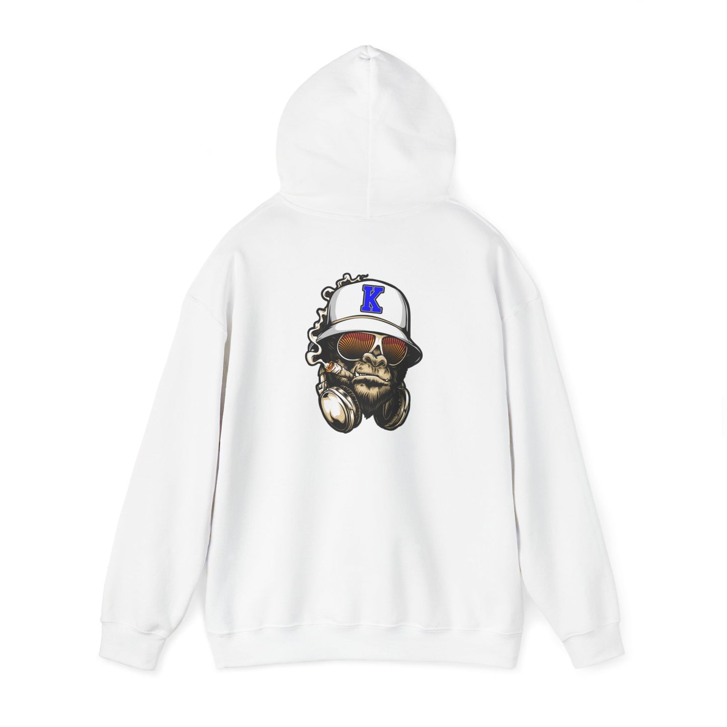 Gorilla Smoking (K) - Heavy Blend™ Hooded Sweatshirt