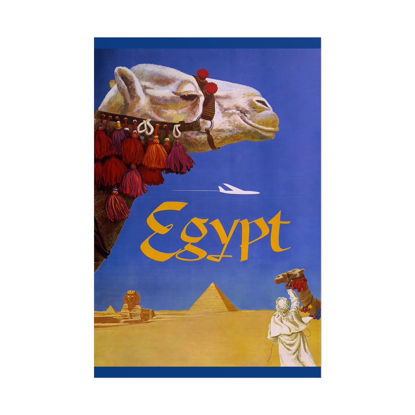 Vintage Travel Poster - Egypt - Rolled Poster