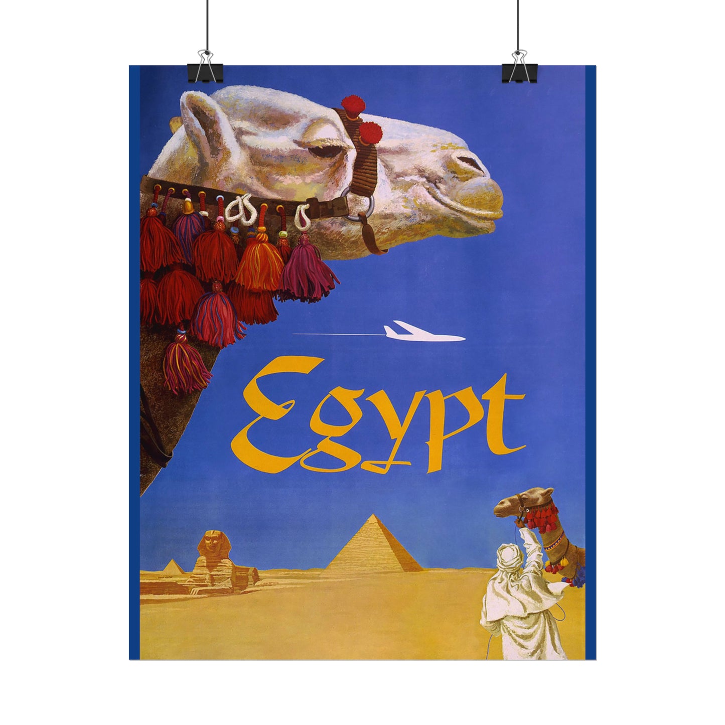 Vintage Travel Poster - Egypt - Rolled Poster