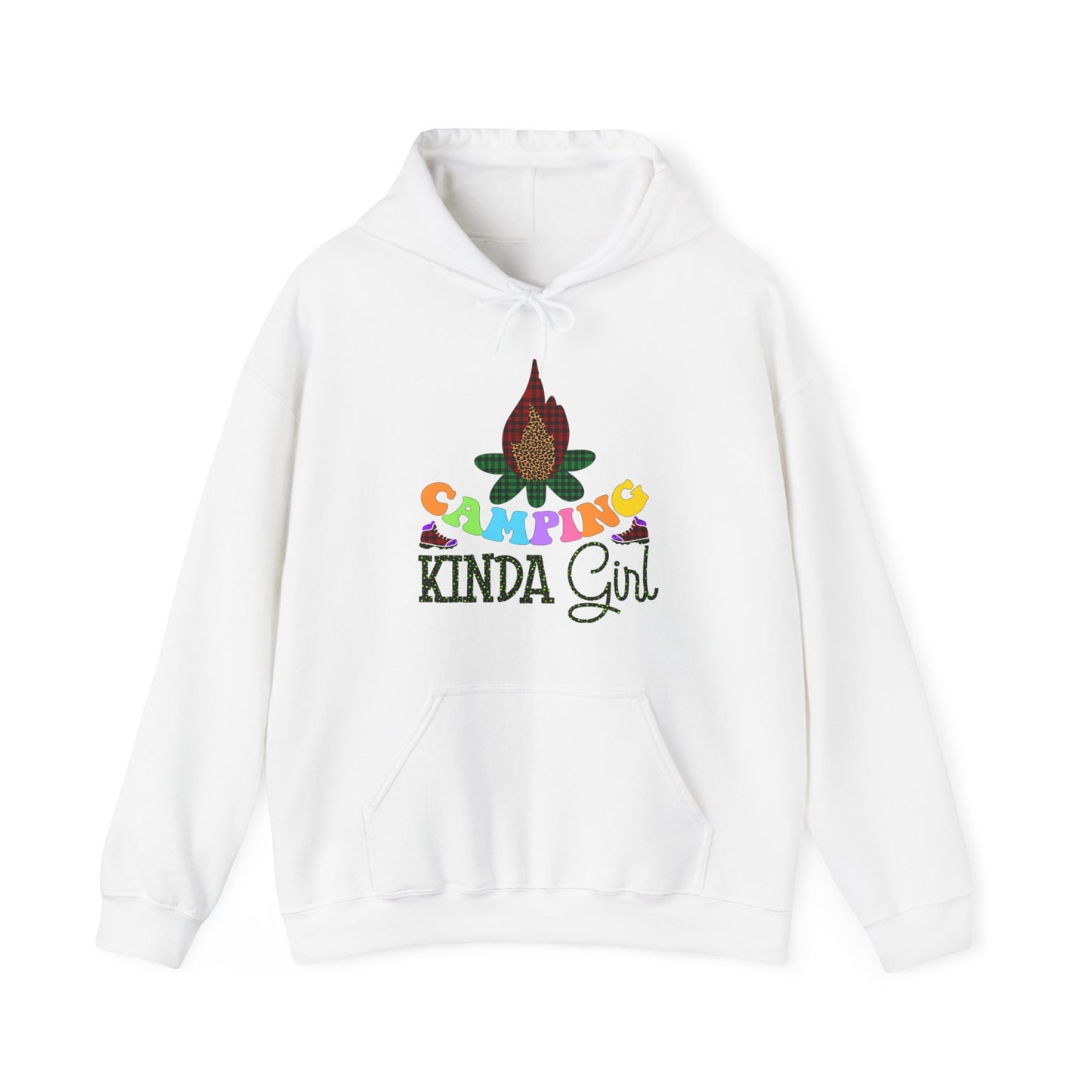 Camping Kinda Girl - Heavy Blend™ Hooded Sweatshirt