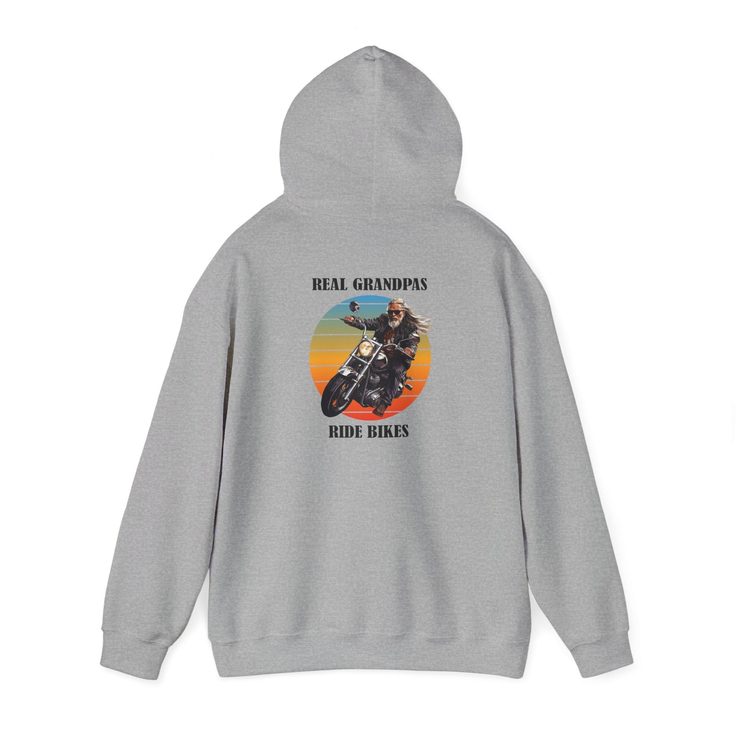 Grandpa Biker - Heavy Blend™ Hooded Sweatshirt