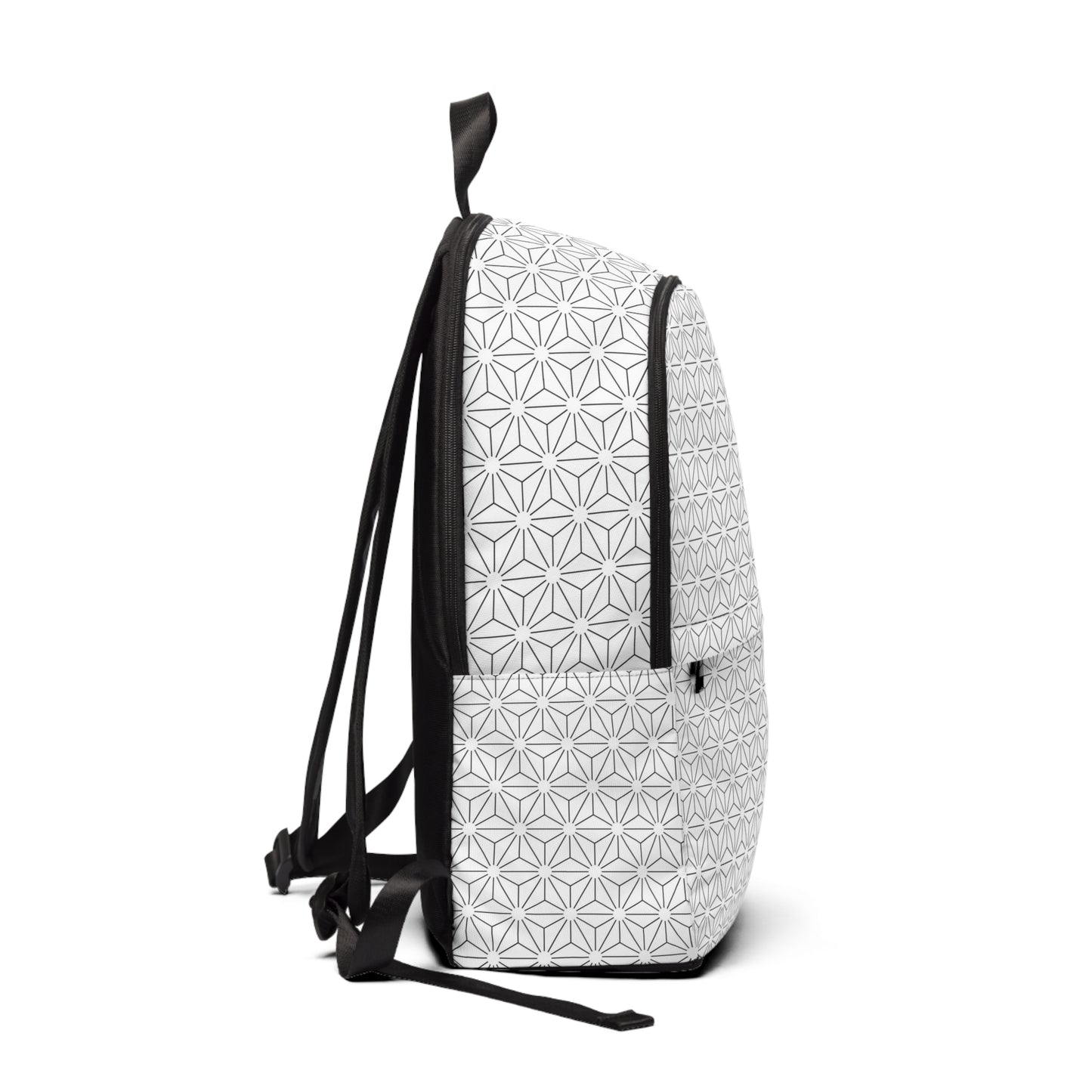 Geometric Pattern - Fabric Backpack