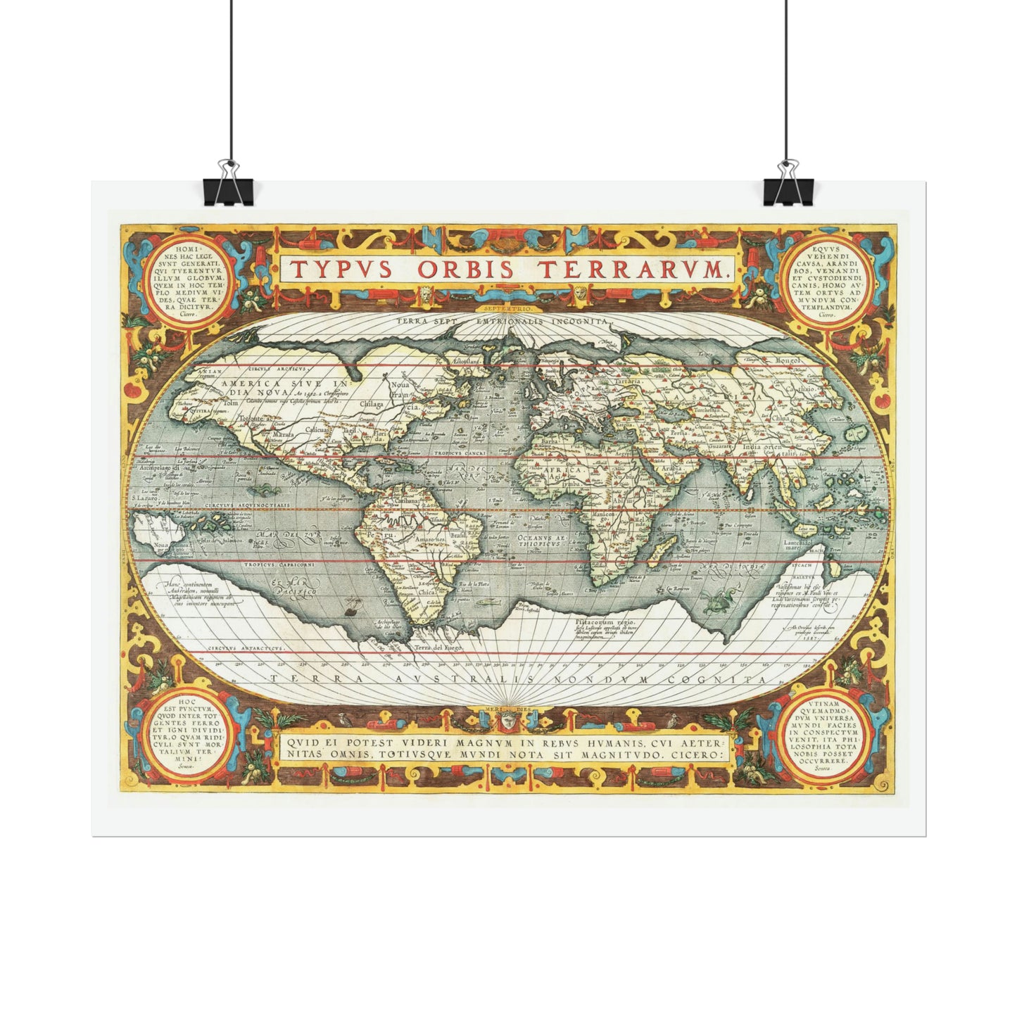 Vintage World Map 3 - Rolled Posters